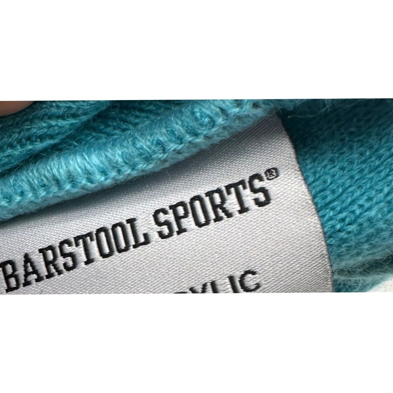 Vintage Barstool Sport Chicago Beanie Hats Mens OSFA Blue Knit Spellout Print Logo Cap - Unisex Adult Casual Outdoor Walking Comfort Size ONE SIZE - 4 Thumbnail