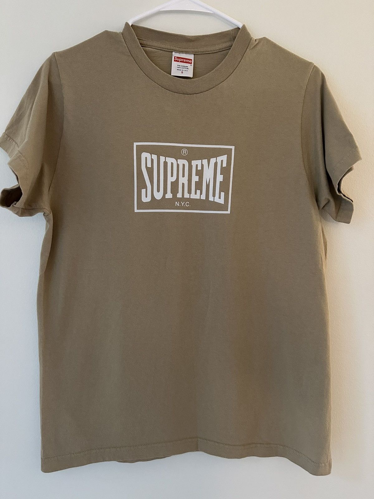 Supreme Supreme Warm Up Tee Size US S / EU 44-46 / 1 - 1 Thumbnail