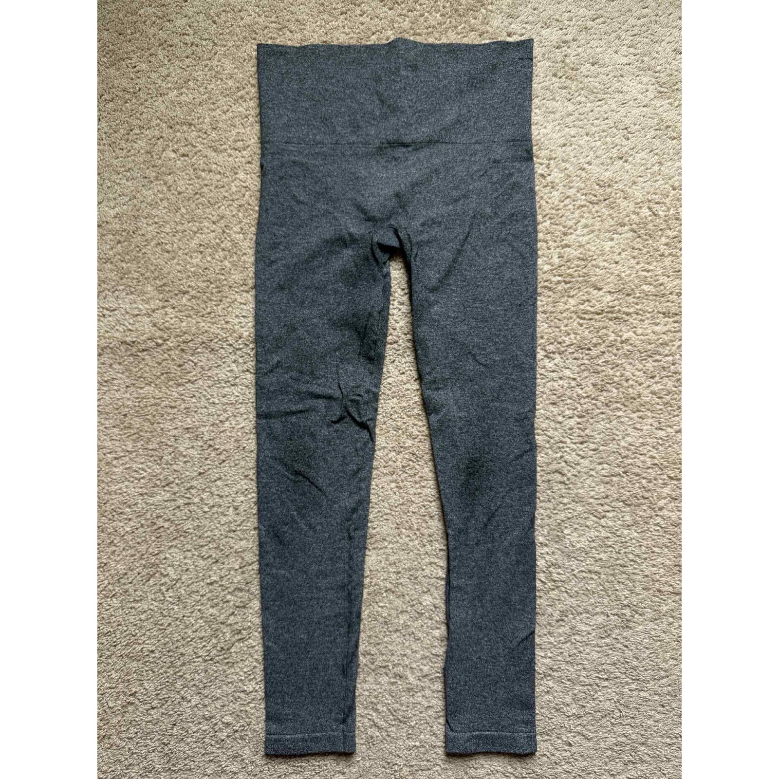 Spanx Spanx by Sarah Blakely Leggings Heather Gray Women's Size L Size 30" / US 8 / IT 44 - 2 Thumbnail