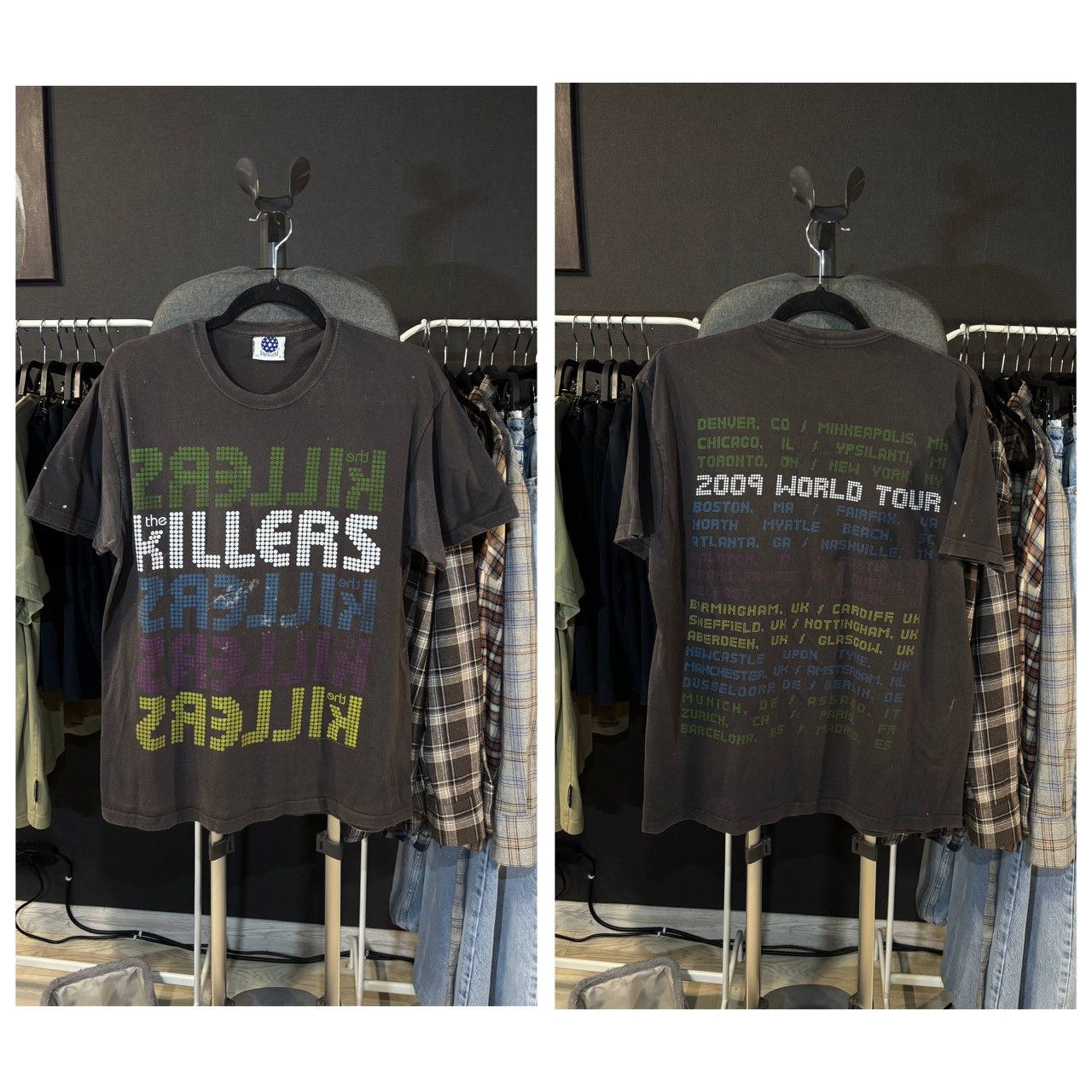 Band Tees The Killers vintage T-shirt Size:M Size US M / EU 48-50 / 2 - 1 Thumbnail