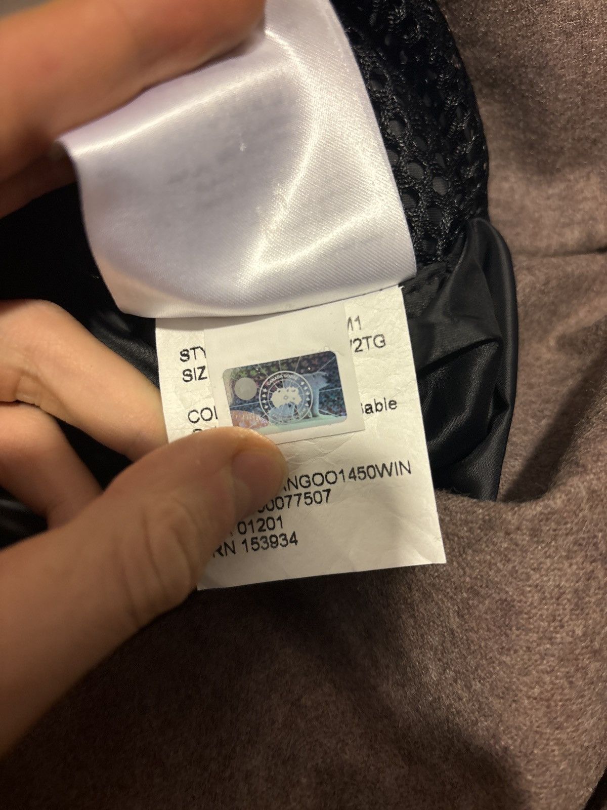 Canada Goose Canada Goose Langford Quicksand Melange Wool Parka Size US XXL / EU 58 / 5 - 7 Thumbnail