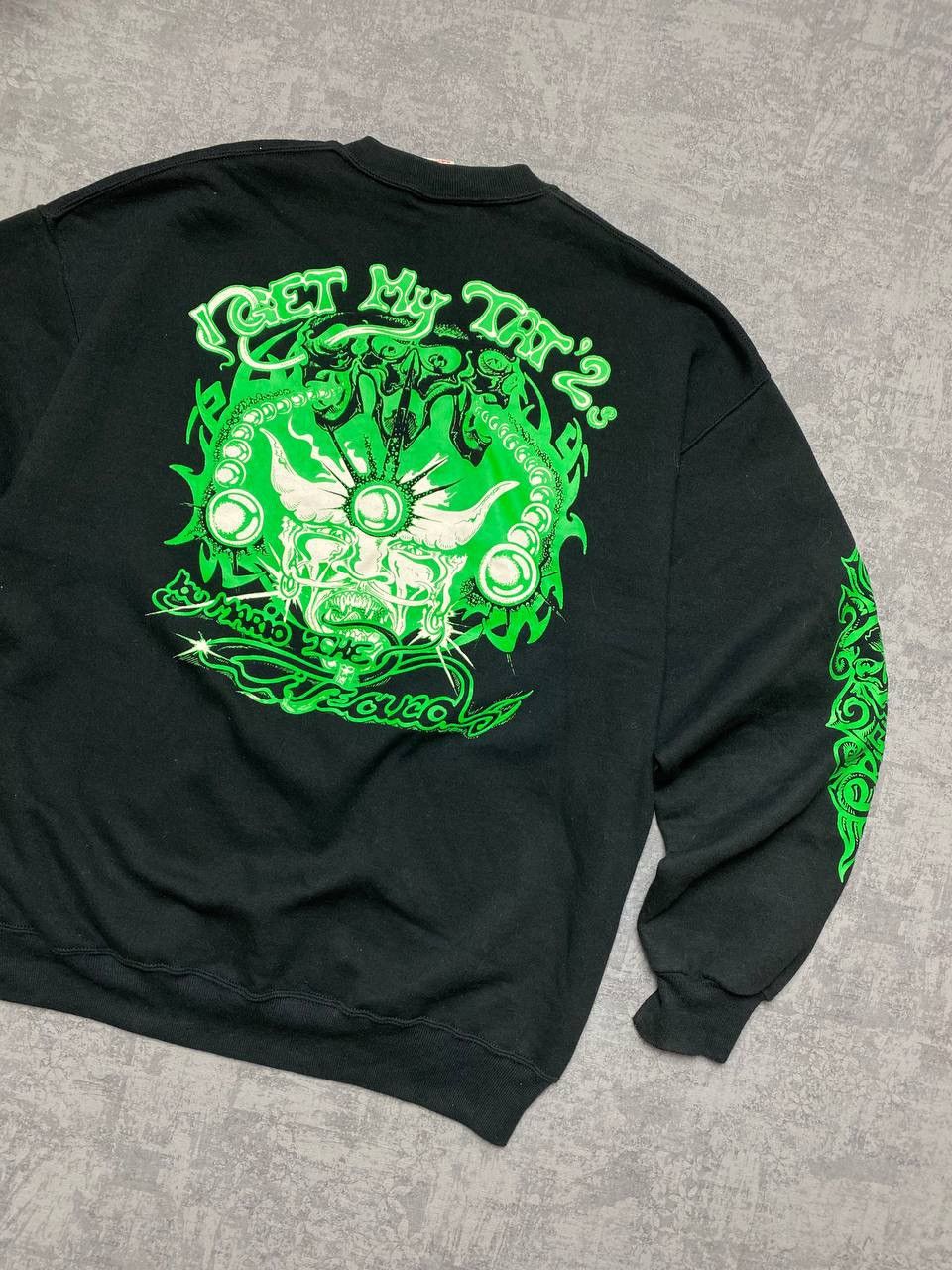 Other Vintage sweatshirt Made in USA Tatoo Print Size US XL / EU 56 / 4 - 12 Thumbnail