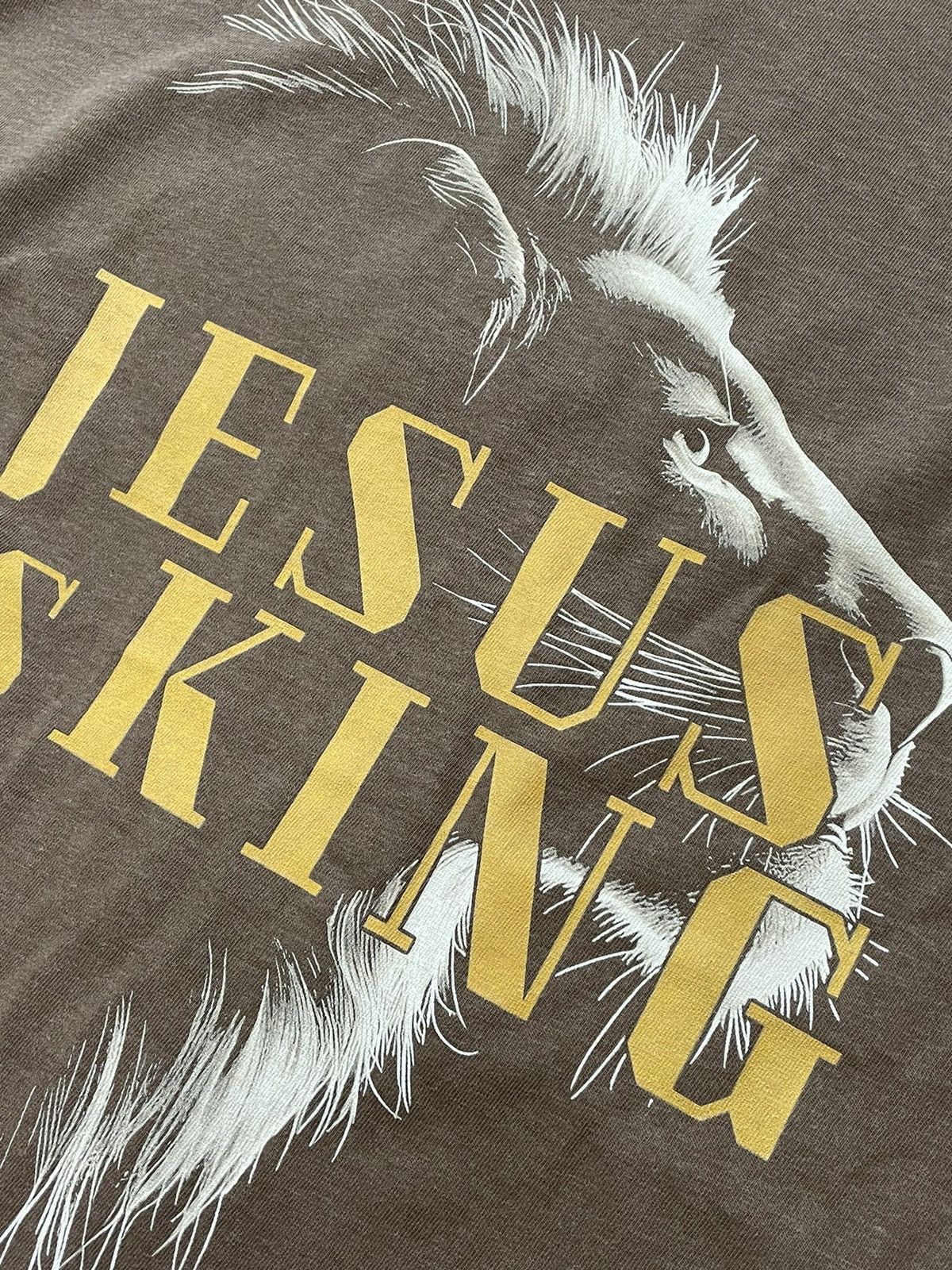 Other Jesus is King T-Shirt Large men’s Lion Christian graphic tee Size US L / EU 52-54 / 3 - 4 Thumbnail