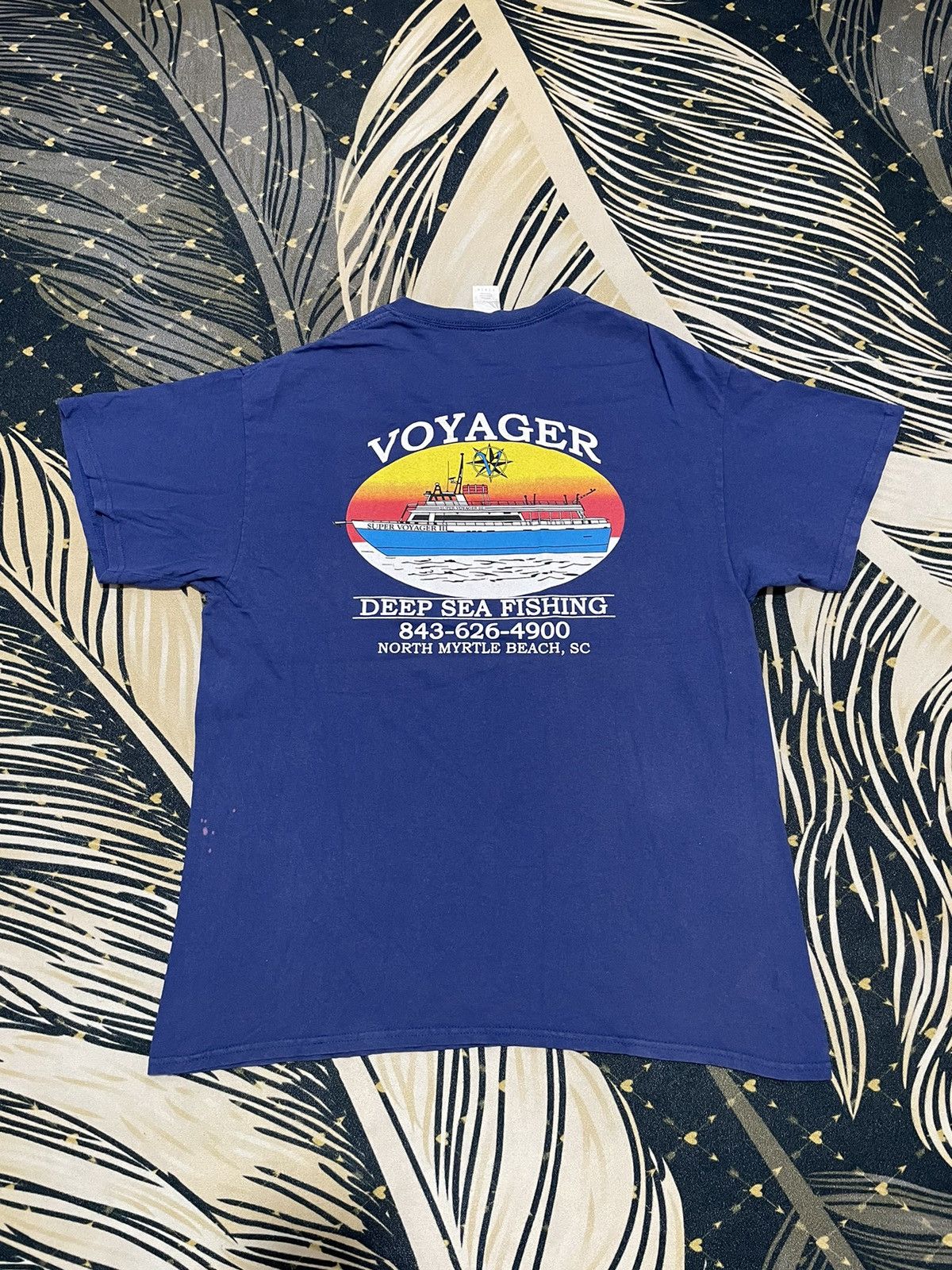 Gildan Vintage Voyager Deep Sea Fishing Size US L / EU 52-54 / 3 - 6 Thumbnail