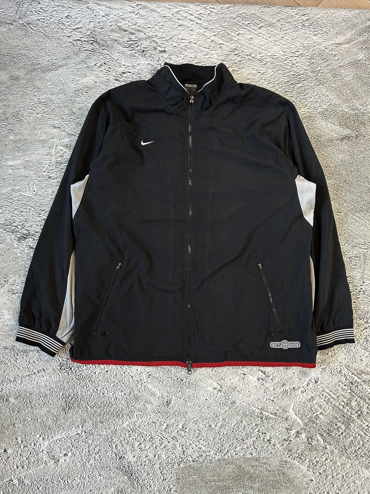 Nike × Vintage Nike vintage track suit black track pants small swoosh AIR Size US XL / EU 56 / 4 - 2 Thumbnail