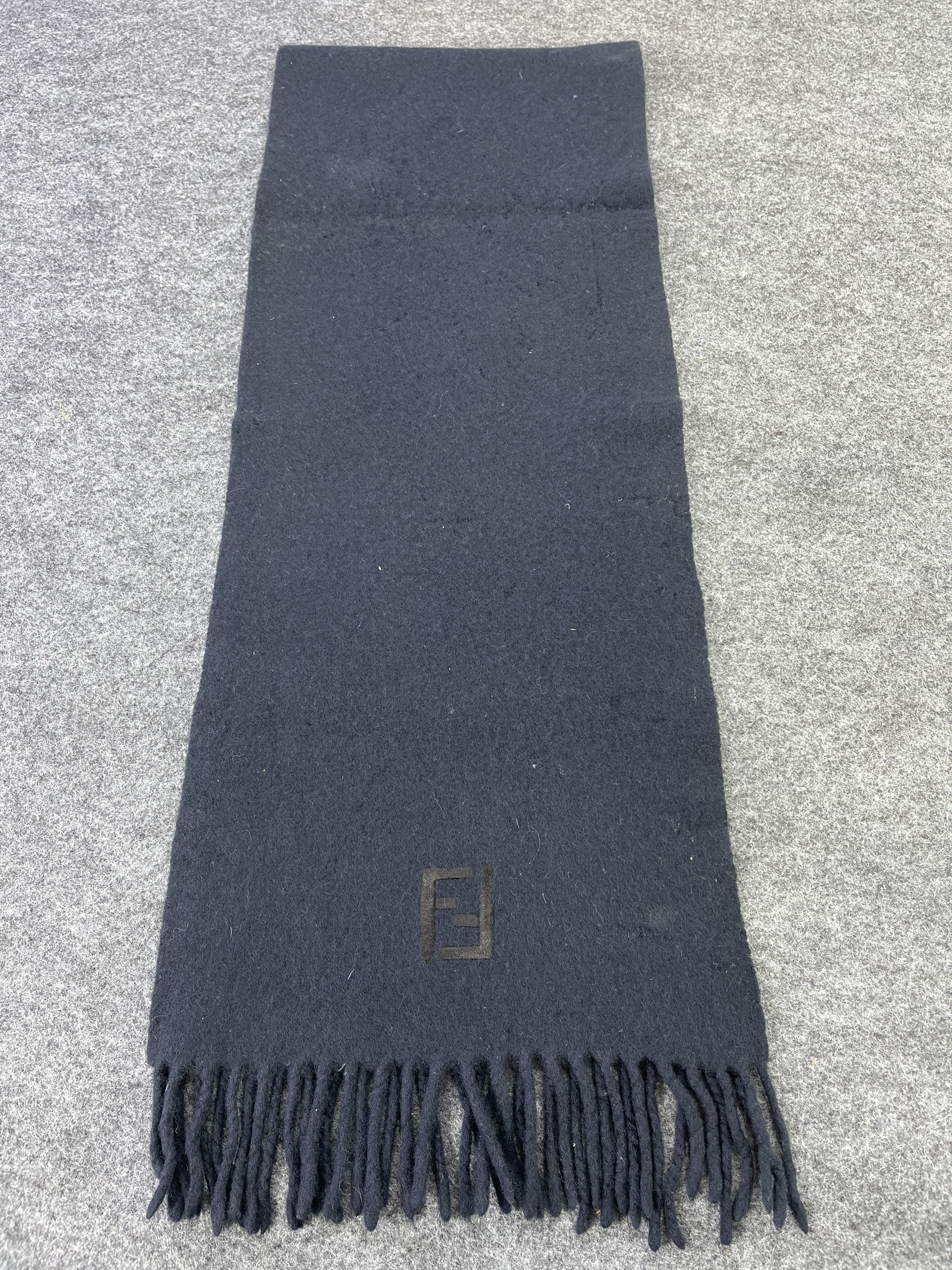 Vintage Plain Fendi Scarf / Muffler / Neckwear T169 Size ONE SIZE - 2 Thumbnail