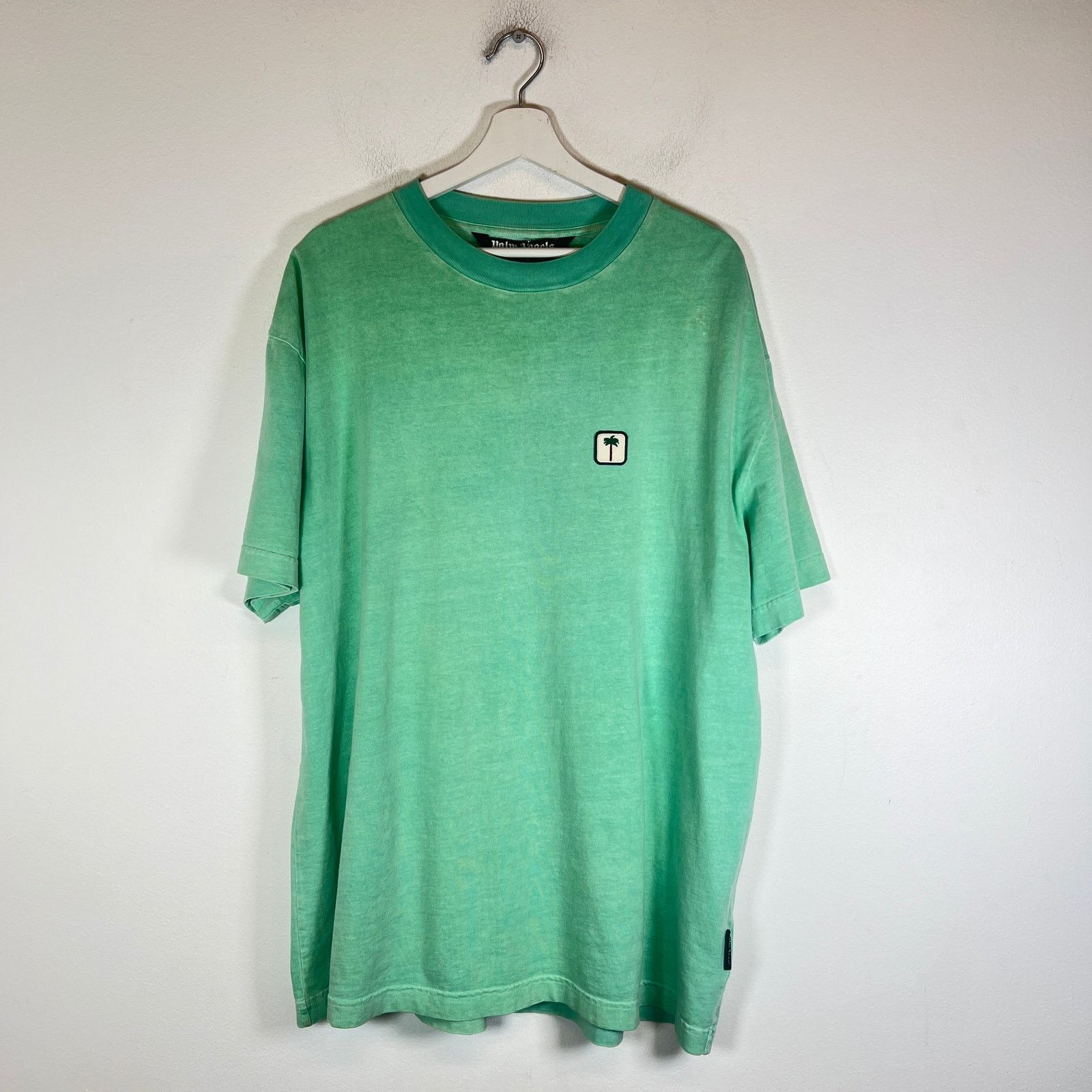 Palm Angels Palm Angels Mint Palm Tree Patch T-Shirt Size XXL Size US XXL / EU 58 / 5 - 1 Thumbnail
