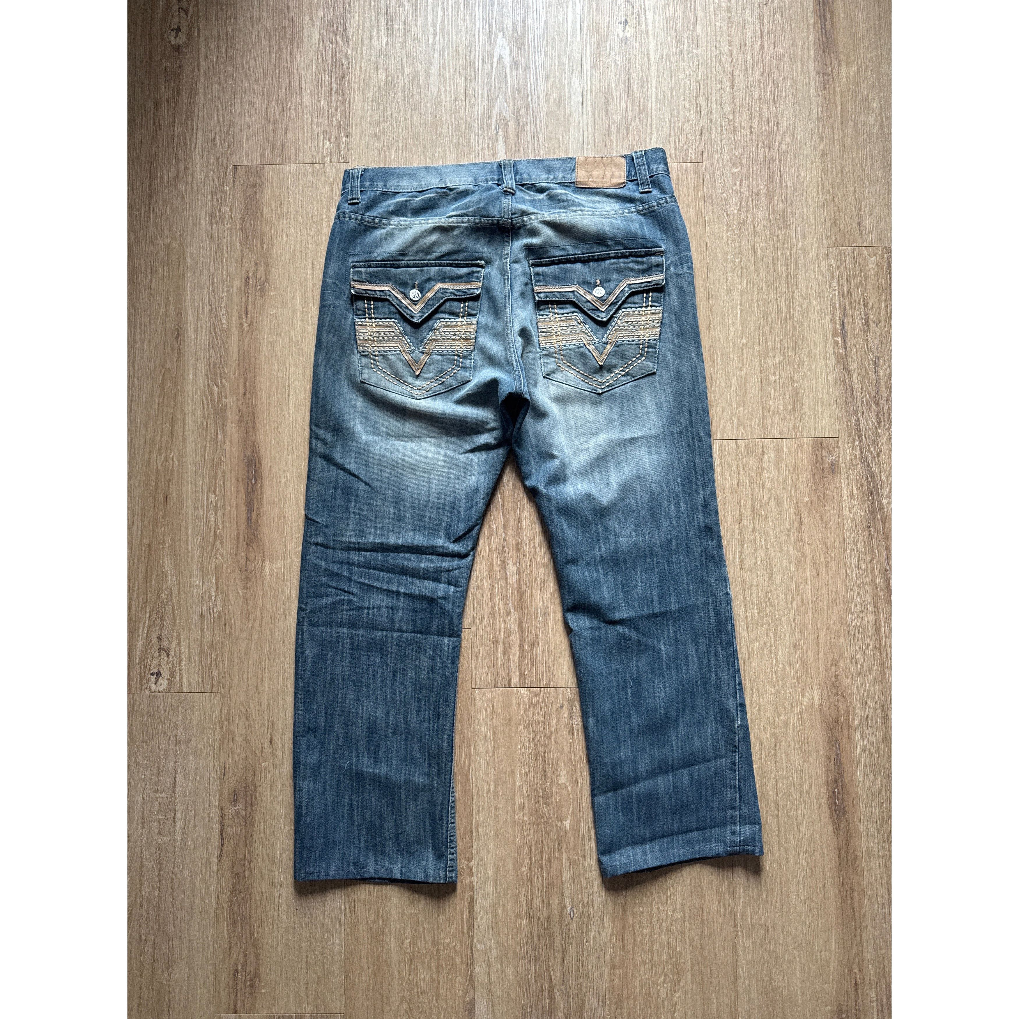 Vintage Vintage Y2K Red Ape Boot Cut Denim Jeans Size US 36 / EU 52 - 5 Thumbnail