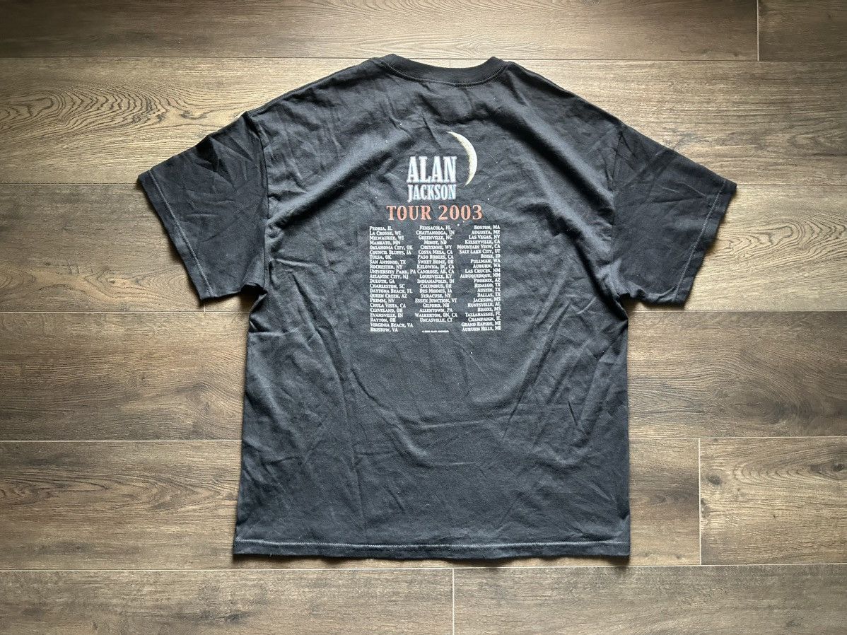 Band Tees Vintage 2003 Allan Jackson Band Tee Size US XL / EU 56 / 4 - 2 Thumbnail