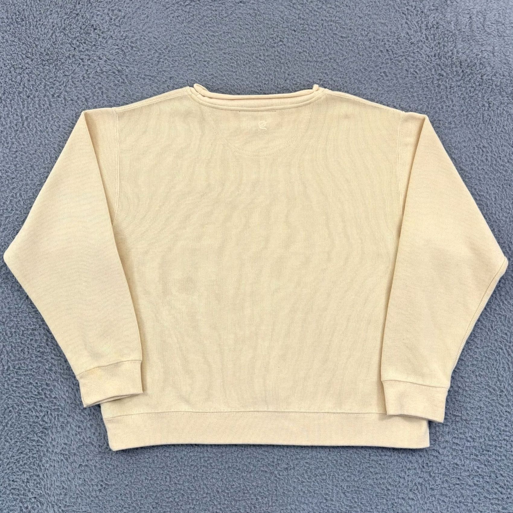 PGA Tour VINTAGE PGA TOUR Sweater Women M Yellow Pullover Casual Long Sleeve Golf Village Size M / US 6-8 / IT 42-44 - 6 Thumbnail