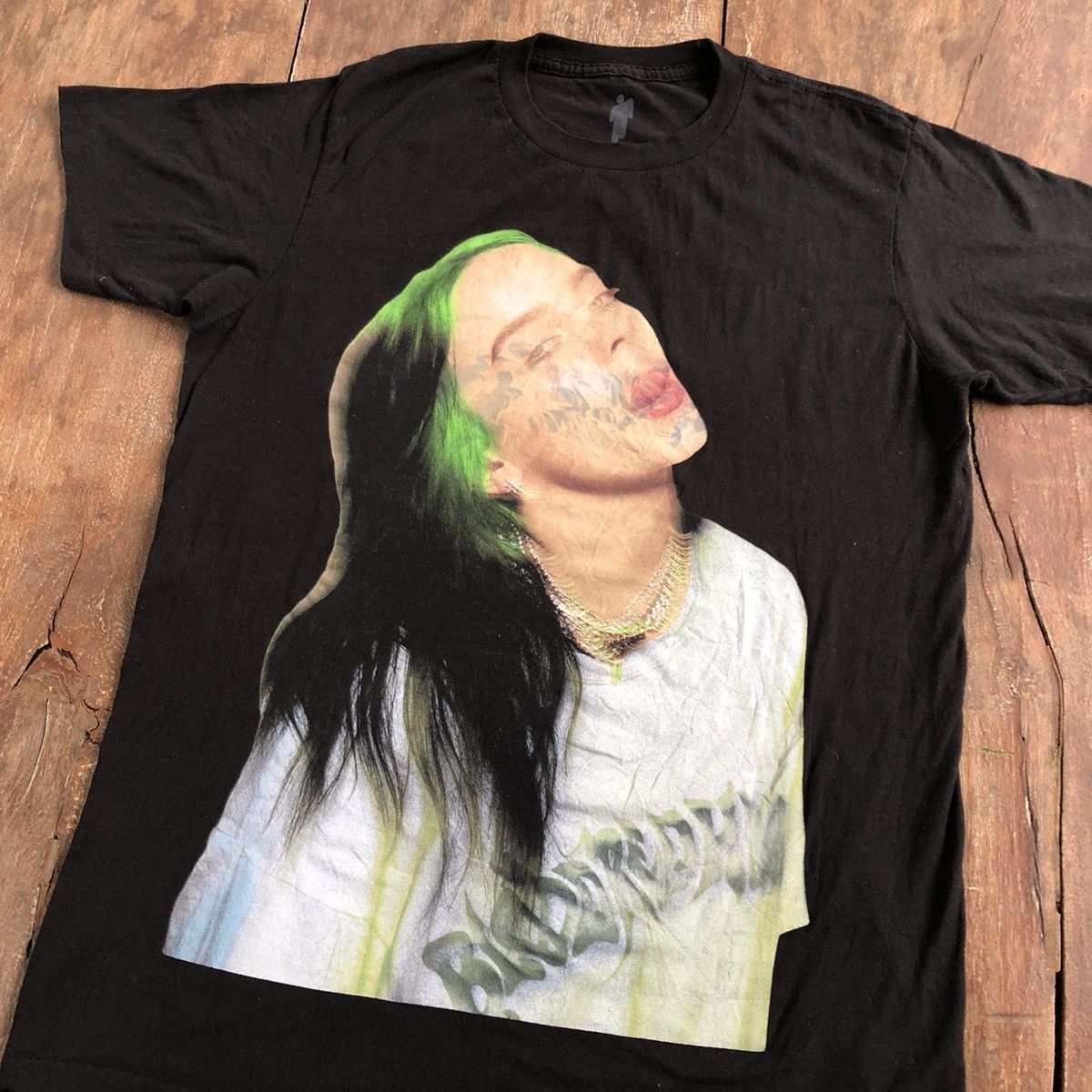 Band Tees Vintage Billie Eilish Tour T Shirt Size US M / EU 48-50 / 2 - 1 Thumbnail