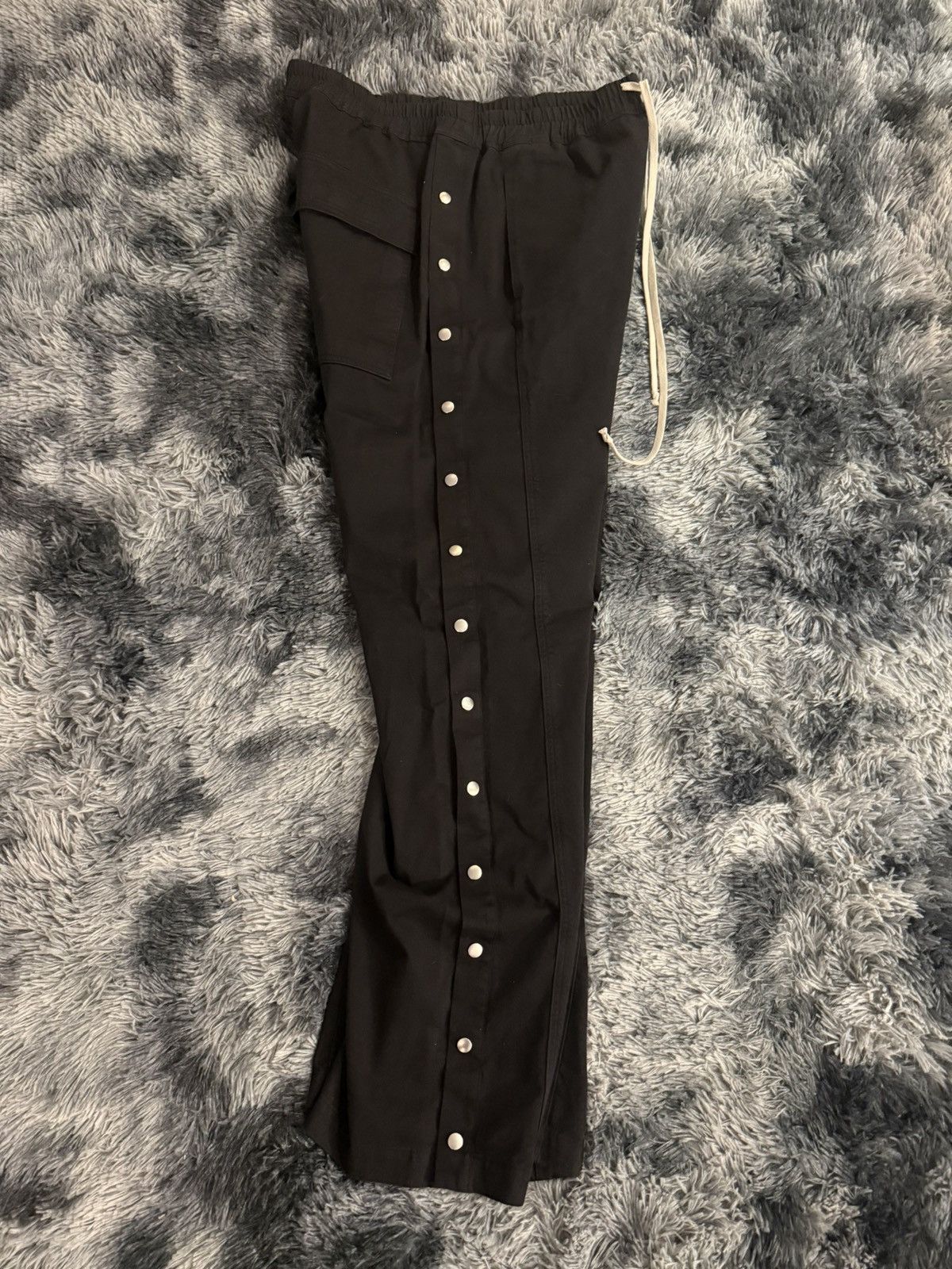 Rick Owens Drkshdw NEW Rick Owens DRKSHDW Pusher Pants 09 Black NWT DU01D1393TW Size US 34 / EU 50 - 5 Thumbnail