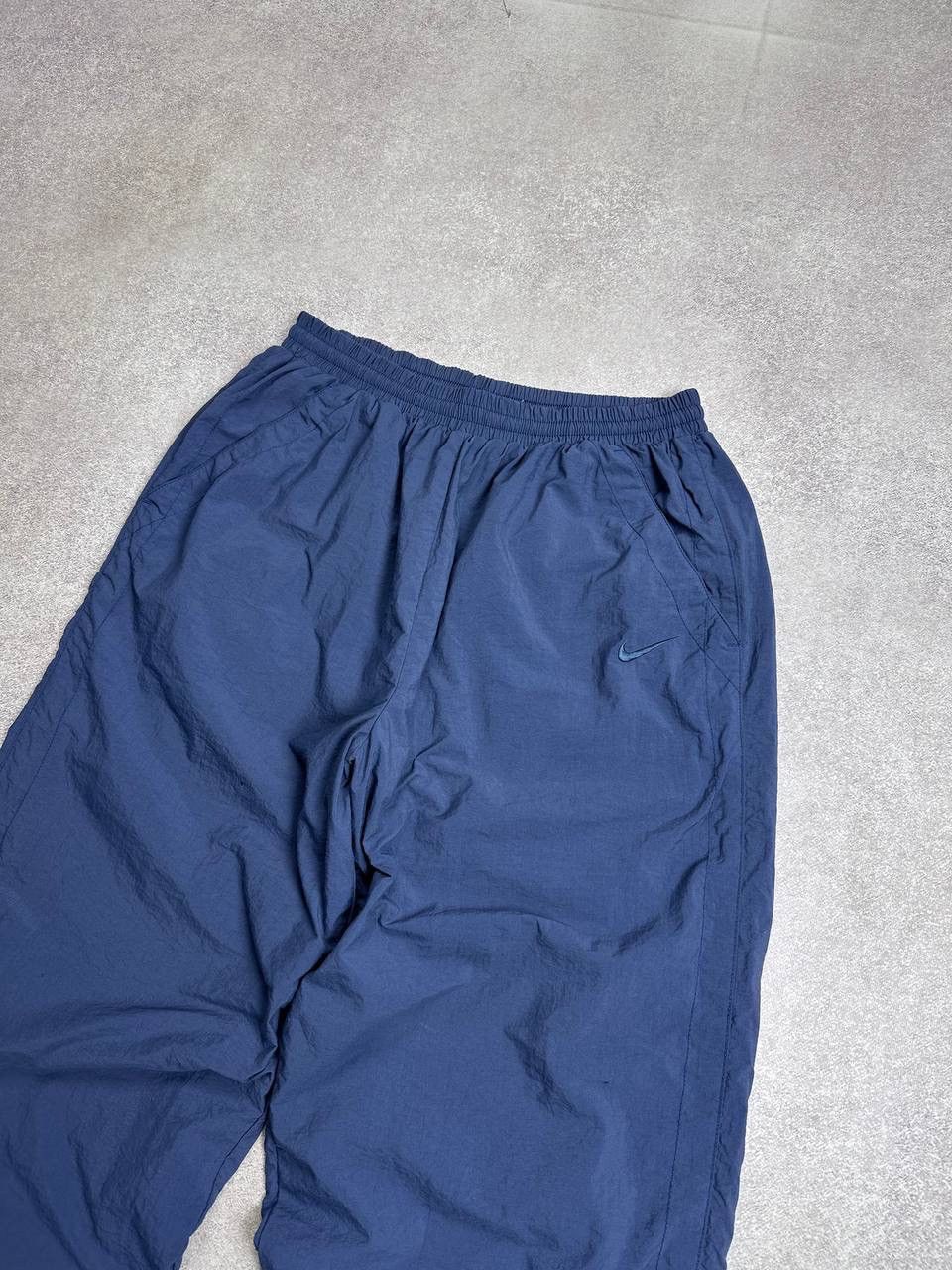 Nike × Vintage Vintage Nike Swoosh Nylon Gorp Rare TN Style Track Pants L Size US 34 / EU 50 - 2 Thumbnail