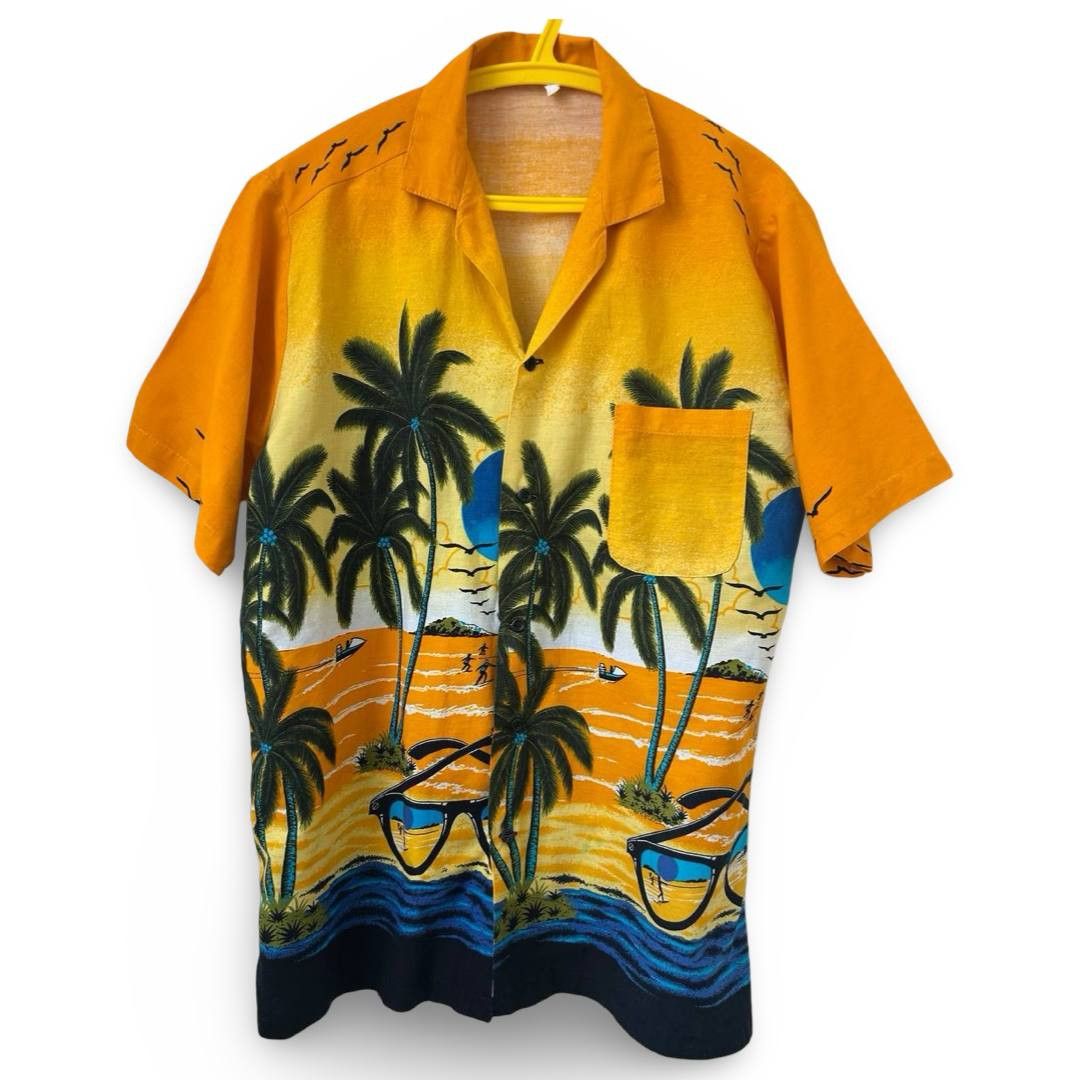 Vintage VTG hawaiian shirt #499 Size US L / EU 52-54 / 3 - 1 Thumbnail