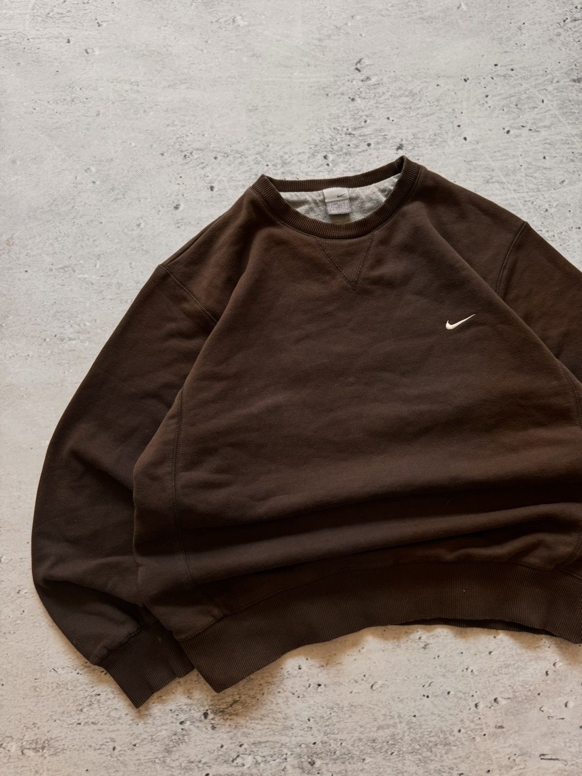 Nike × Vintage NIKE VINTAGE BASIC LOGO OVERSIZE BOXY SWEATSHIRT Size US L / EU 52-54 / 3 - 2 Thumbnail