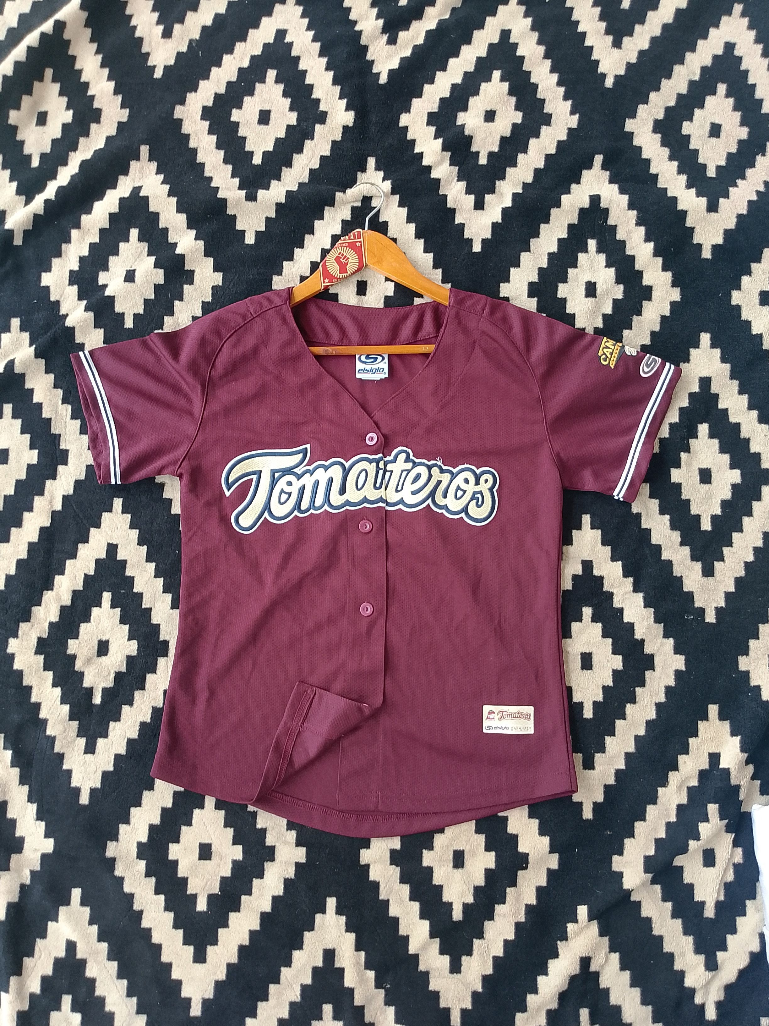 Vintage LMP Tomateros de Culiacán Authentic Mexican Baseball Jersey Size L / US 10 / IT 46 - 5 Thumbnail