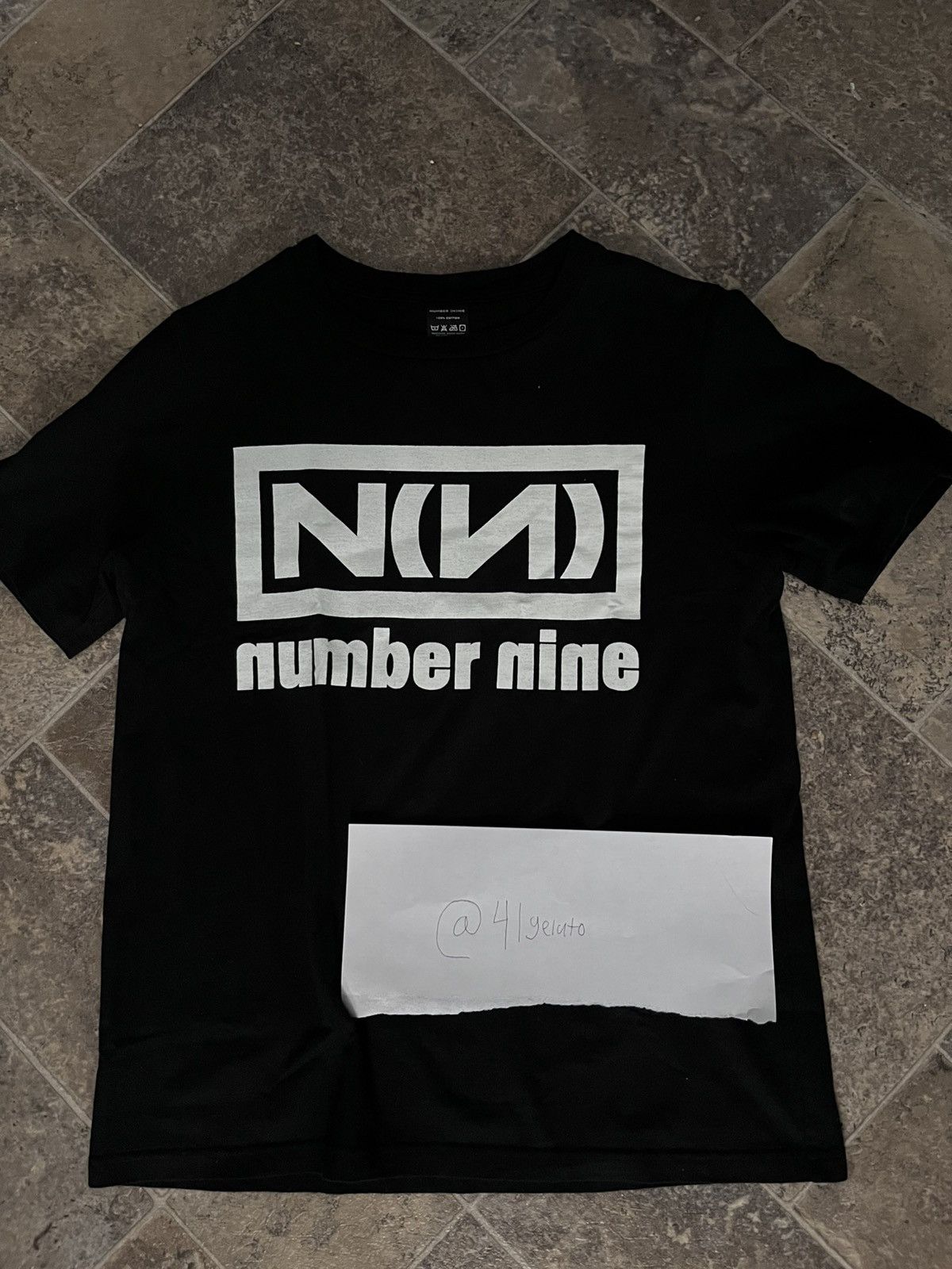 Number (N)ine Nine Inch Nails Shirt