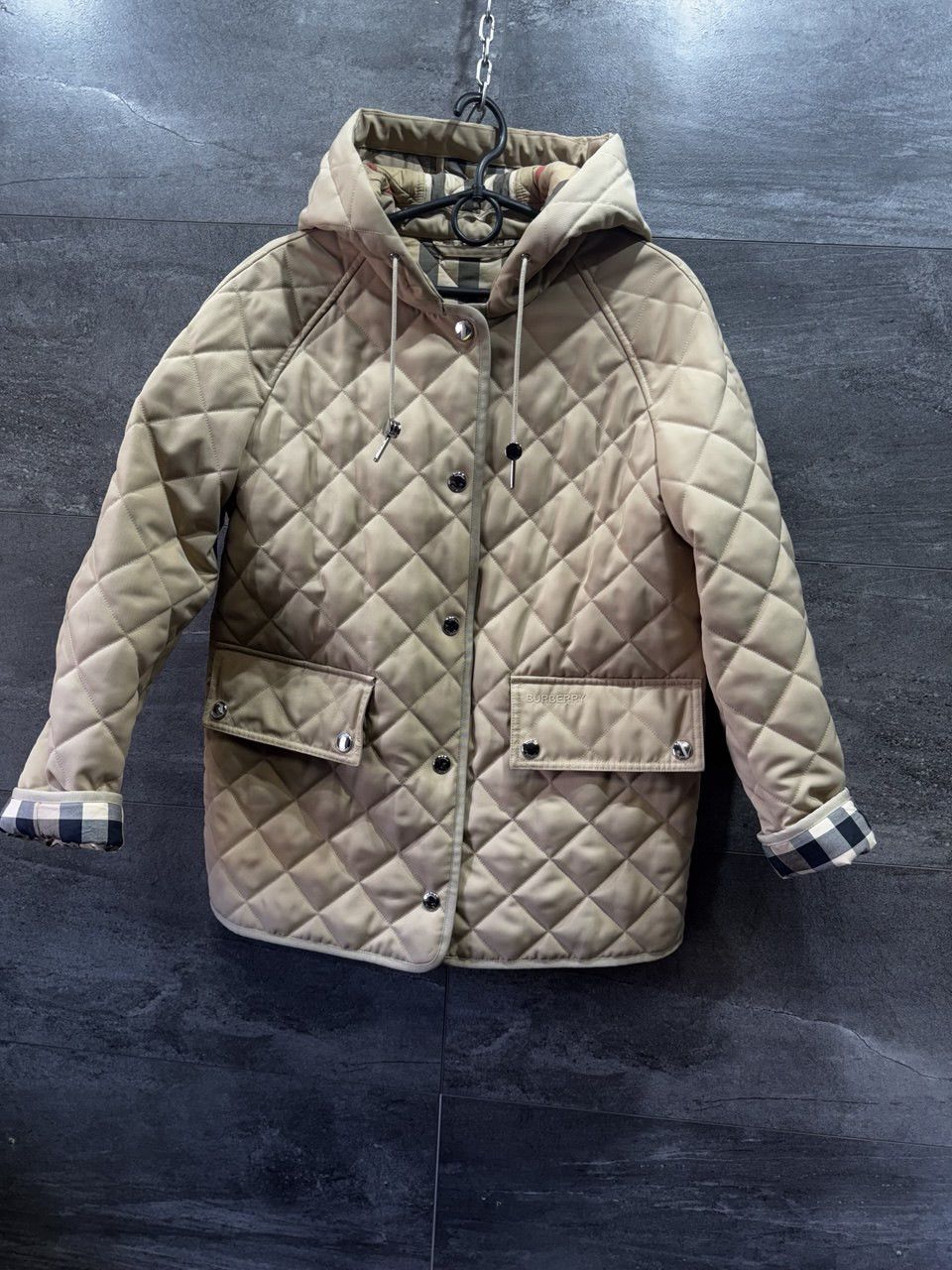 Burberry BURBERRY Meddon Quilted Nova Check Jacket Size XS Size XS / US 0-2 / IT 36-38 - 5 Thumbnail