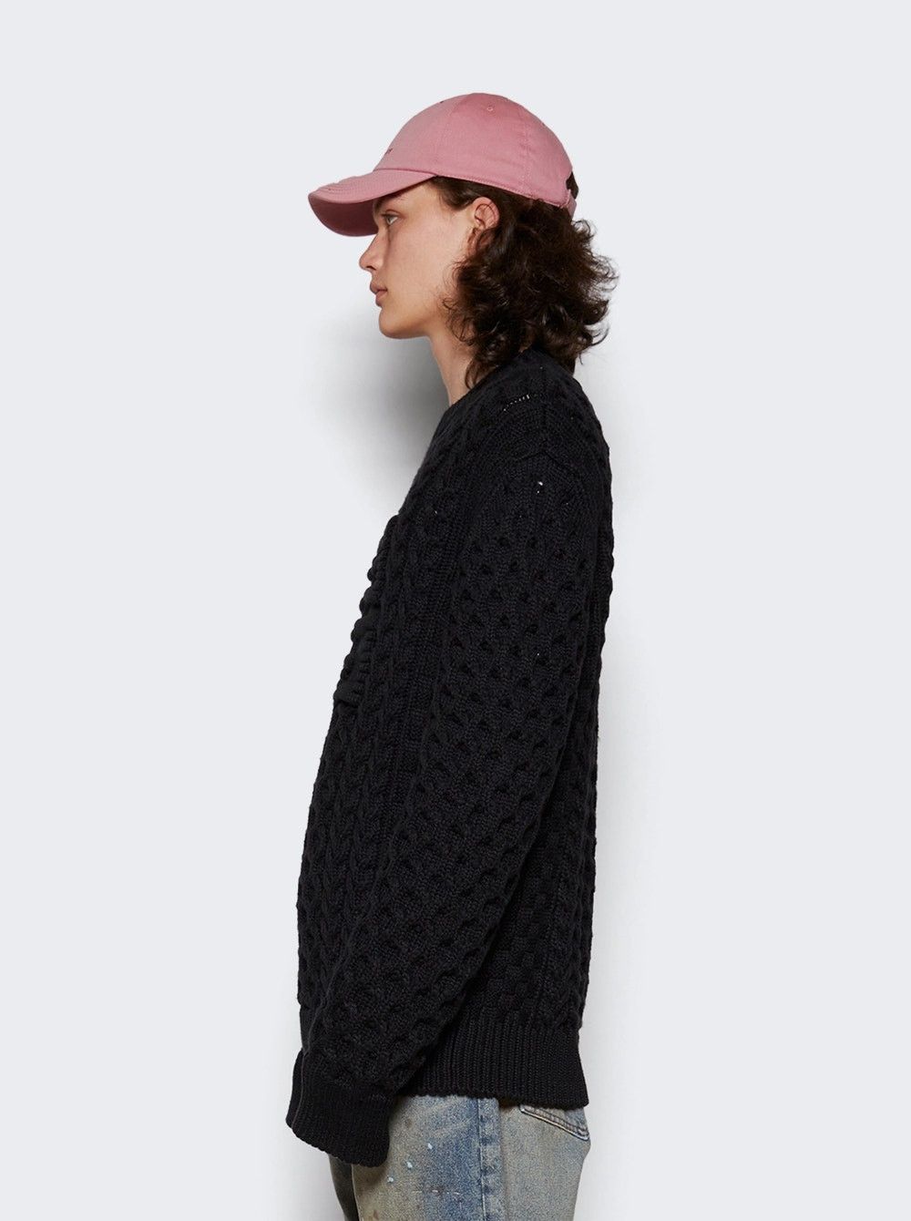 Givenchy o1w1db10325 Crew Neck Sweater in Black Size US XS / EU 42 / 0 - 4 Thumbnail