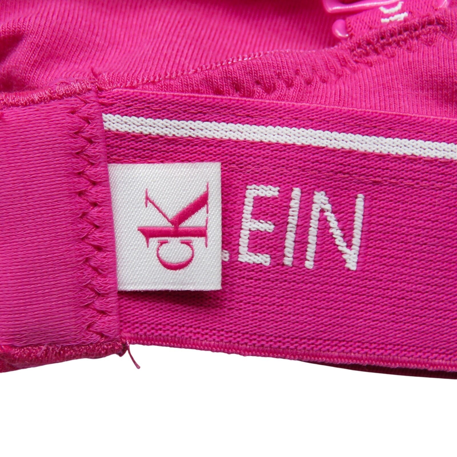 Calvin Klein Calvin Klein CK ONE Hot Pink Triangle Bra Size Small Size S / US 4 / IT 40 - 6 Thumbnail