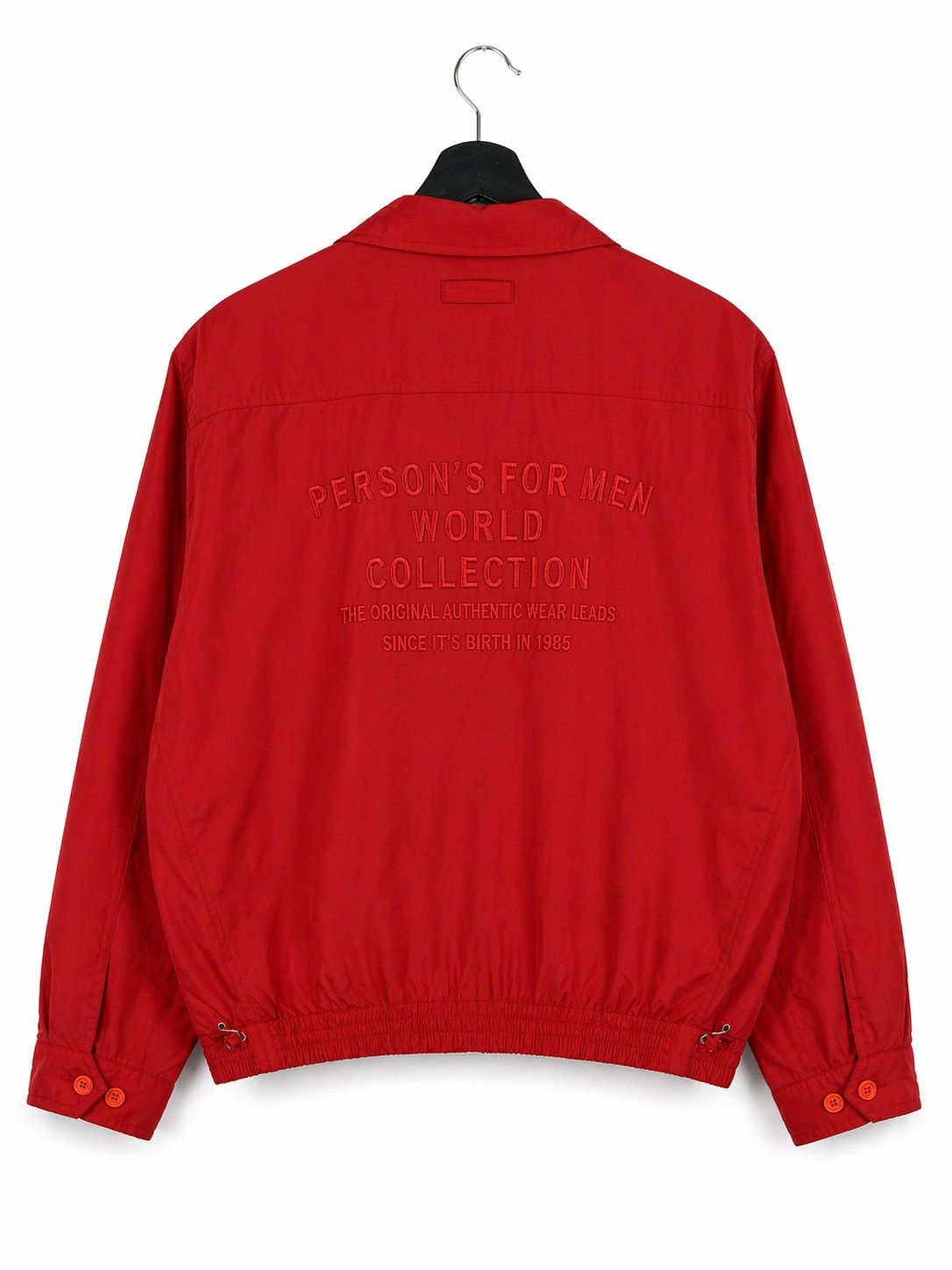 PERSON'S Vintage Person’s For Men Red Windbreaker Jacket Size US M / EU 48-50 / 2 - 2 Thumbnail