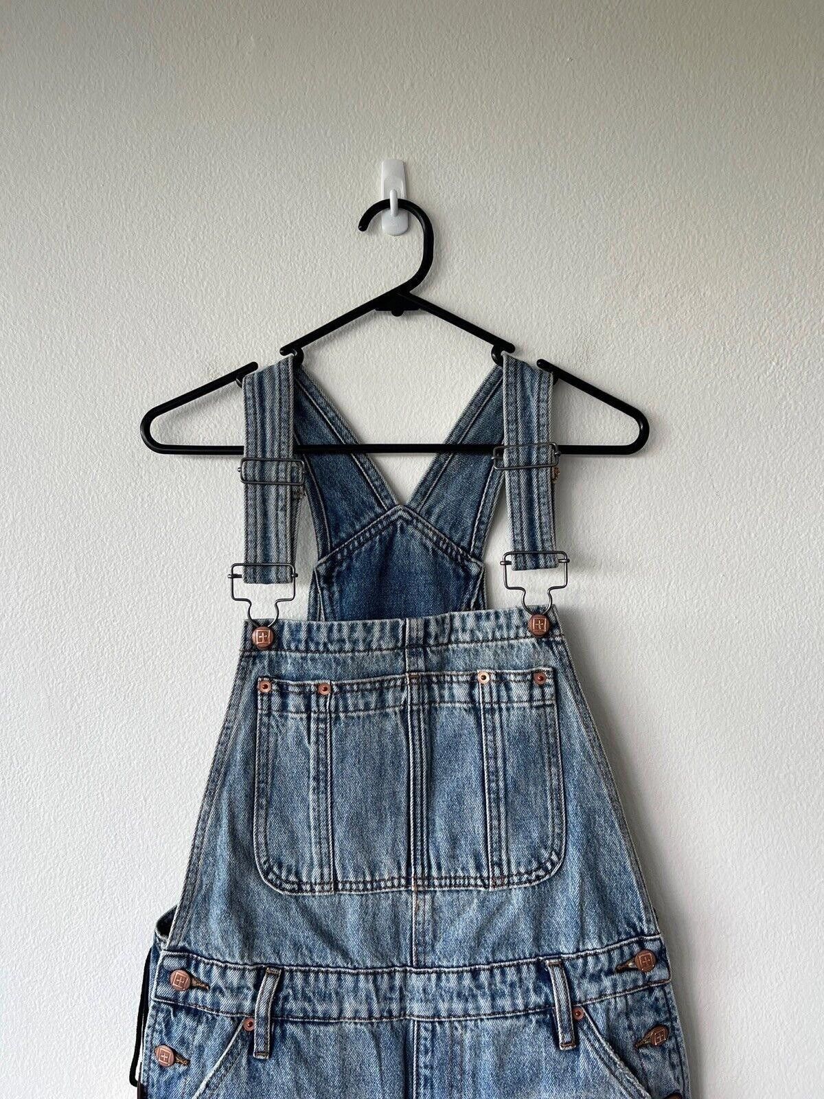 Ksubi new Ksubi womens dress jumpsuit shorts denim overall 25 8 Size 25" / US 0 / IT 36 - 3 Thumbnail