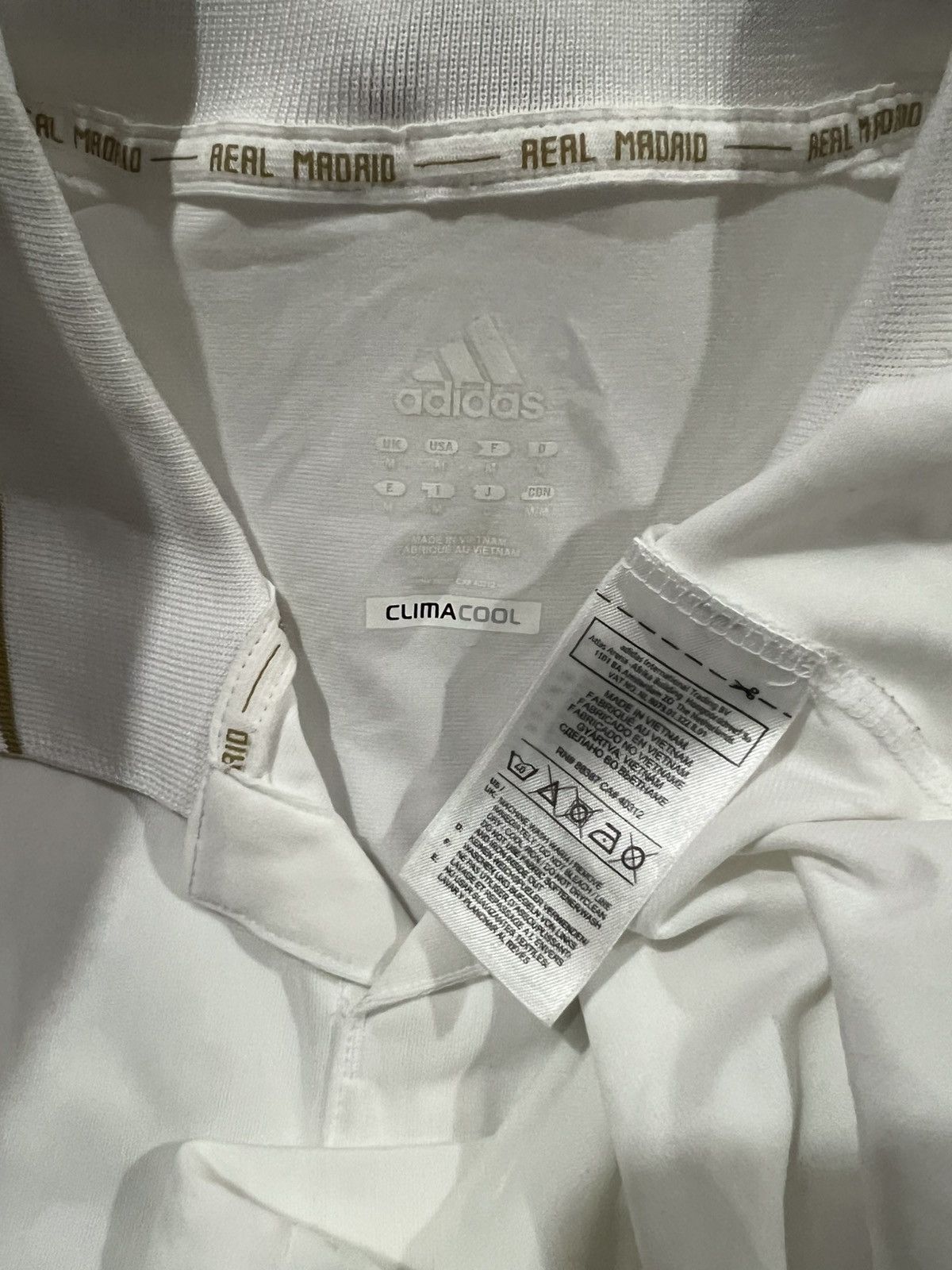 Adidas Vintage 2011-12 Adidas Real Madrid Home Jersey Ronaldo Size US M / EU 48-50 / 2 - 4 Thumbnail