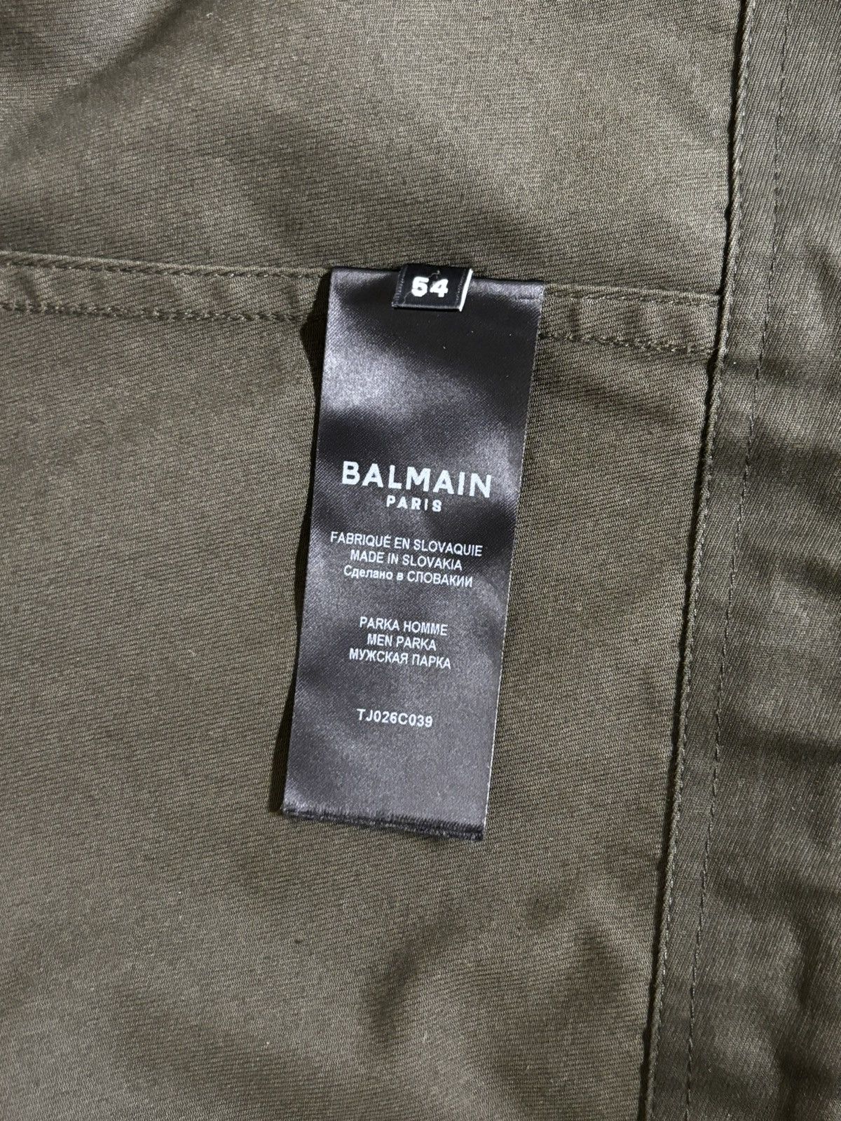 Balmain Balmain Fishtail Parka Coat Size US L / EU 52-54 / 3 - 7 Thumbnail