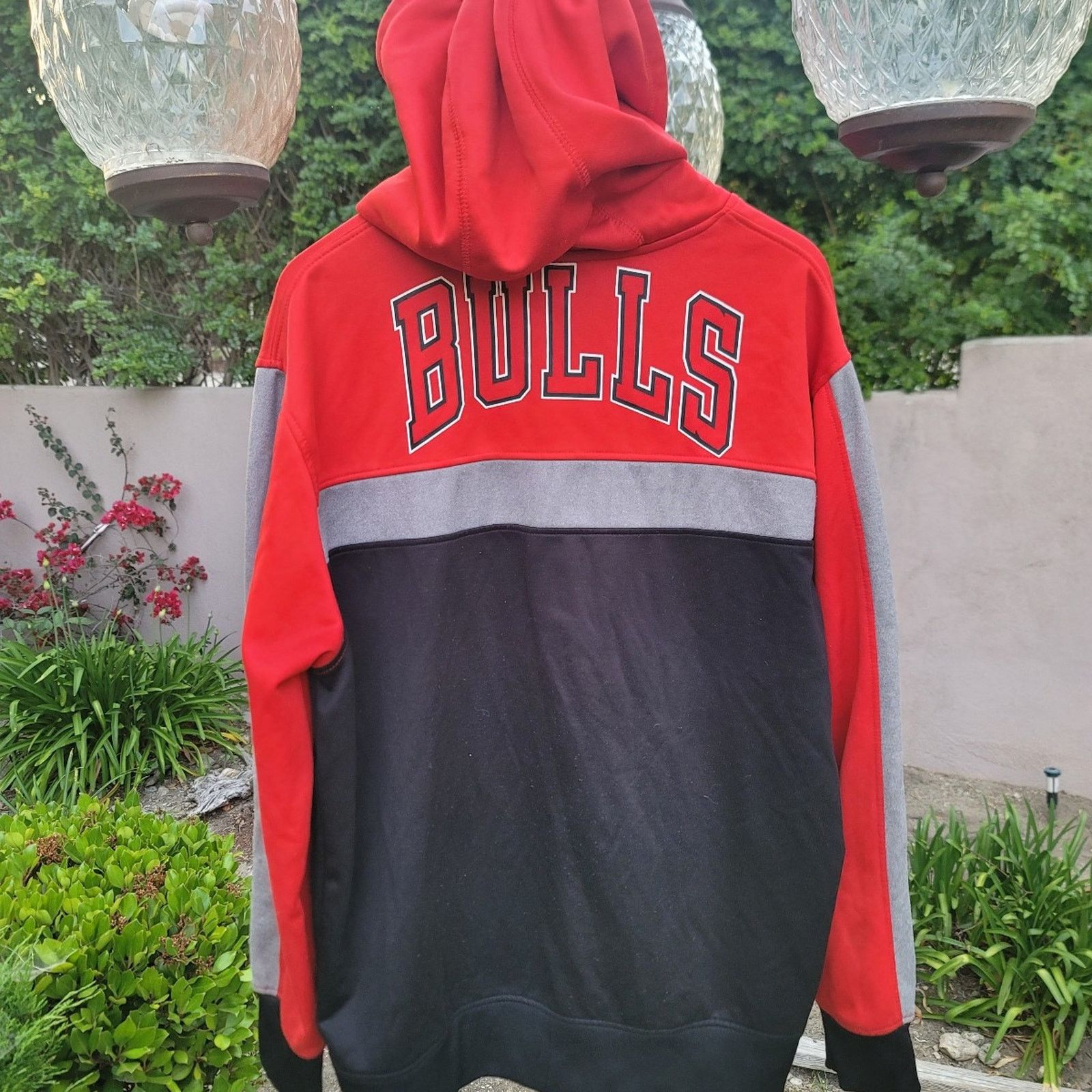 NBA NBA UNK Chicago Bulls Full-Zip Hoodie Size US XL / EU 56 / 4 - 5 Thumbnail
