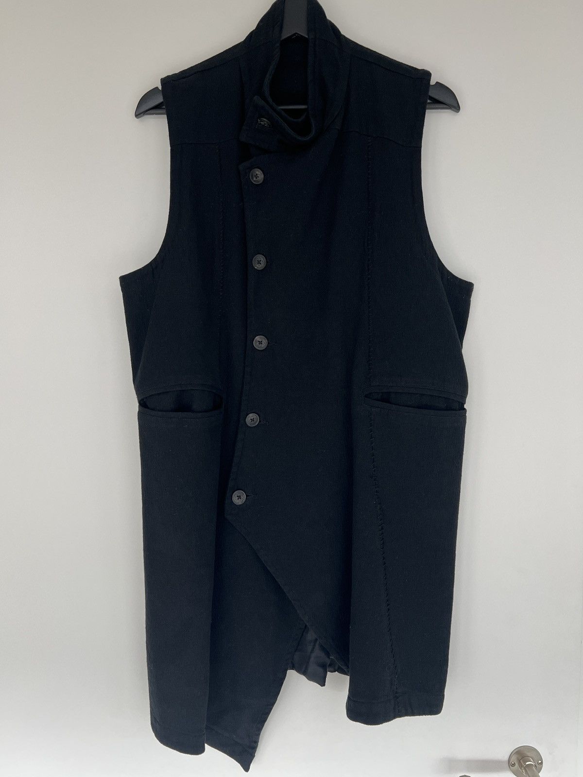 Leon Louis DARE Asymmetrical Front Vest Size 52R - 1 Thumbnail