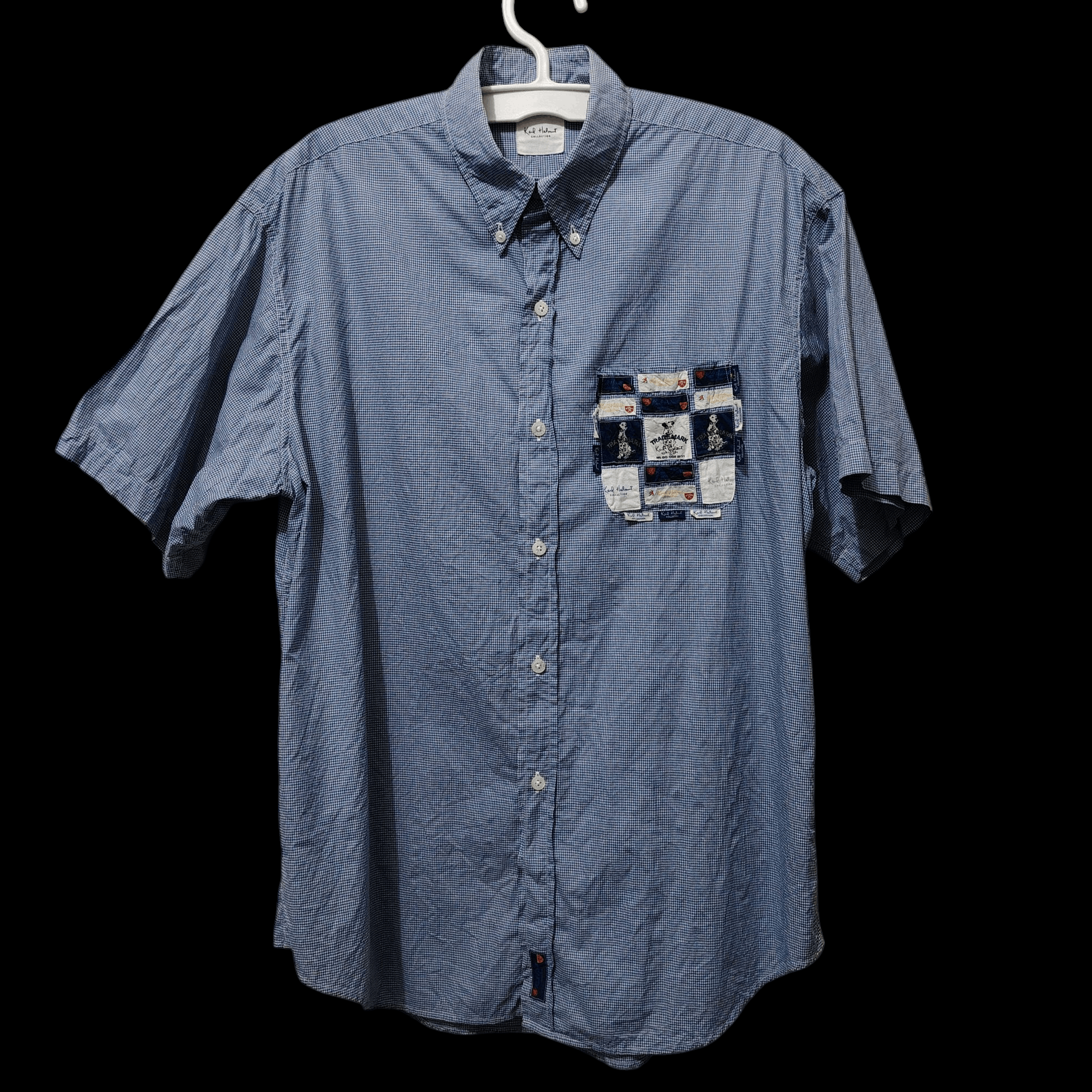 Japanese Brand × Karl Helmut Rare Pocket Design Karl Helmut Formal Shirt button up Size US L / EU 52-54 / 3 - 1 Thumbnail