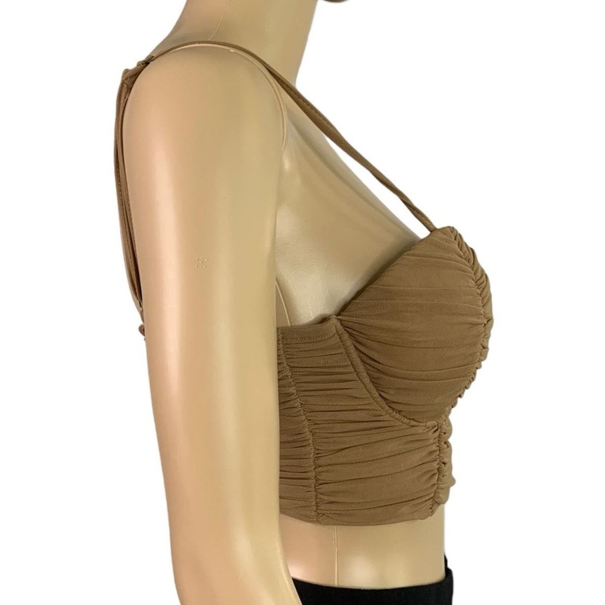 Melrose Melrose With Love Women's Medium Ruched Corset Adjustable Size ONE SIZE - 3 Thumbnail