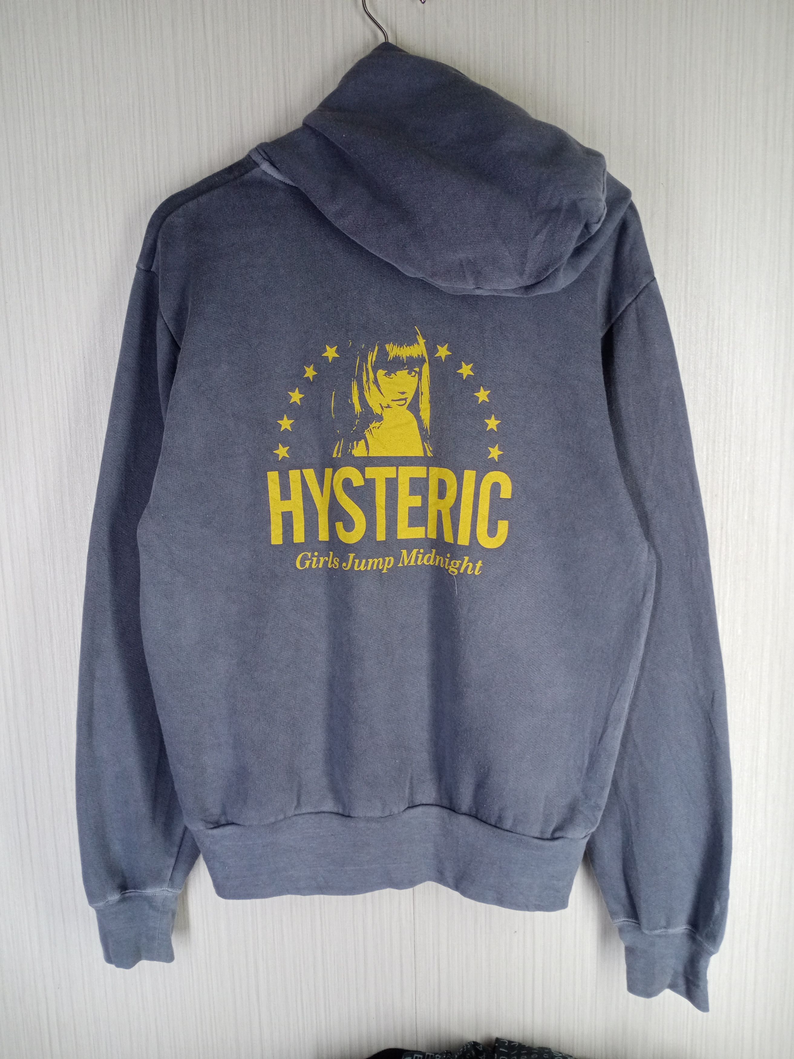 Hysteric Glamour Rare Vintage Hysteric Glamour Girls Jump Midnight Hoodie Size US M / EU 48-50 / 2 - 4 Thumbnail