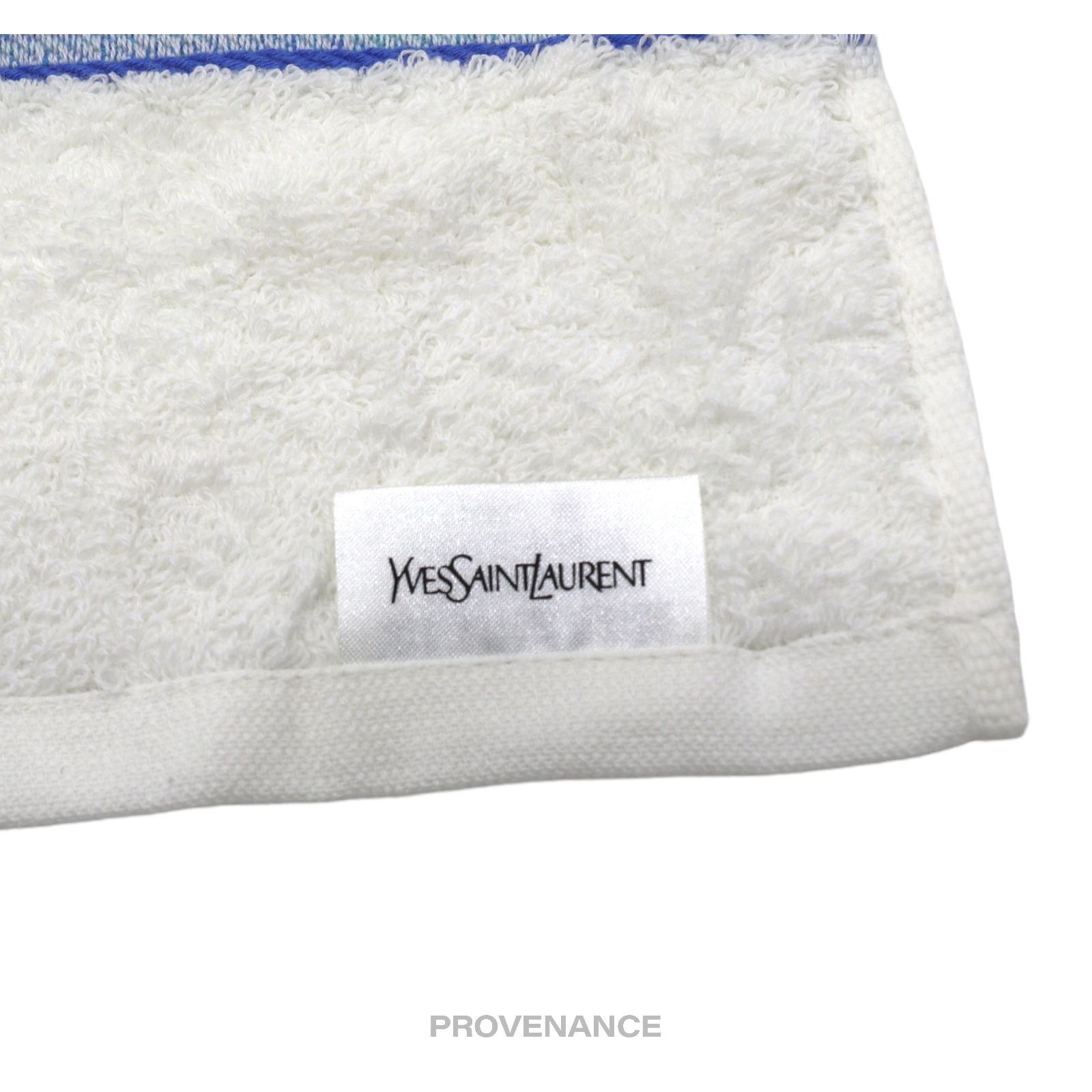 Yves Saint Laurent 🔴 Yves Saint Laurent YSL Hand Towel - White Size ONE SIZE - 4 Thumbnail