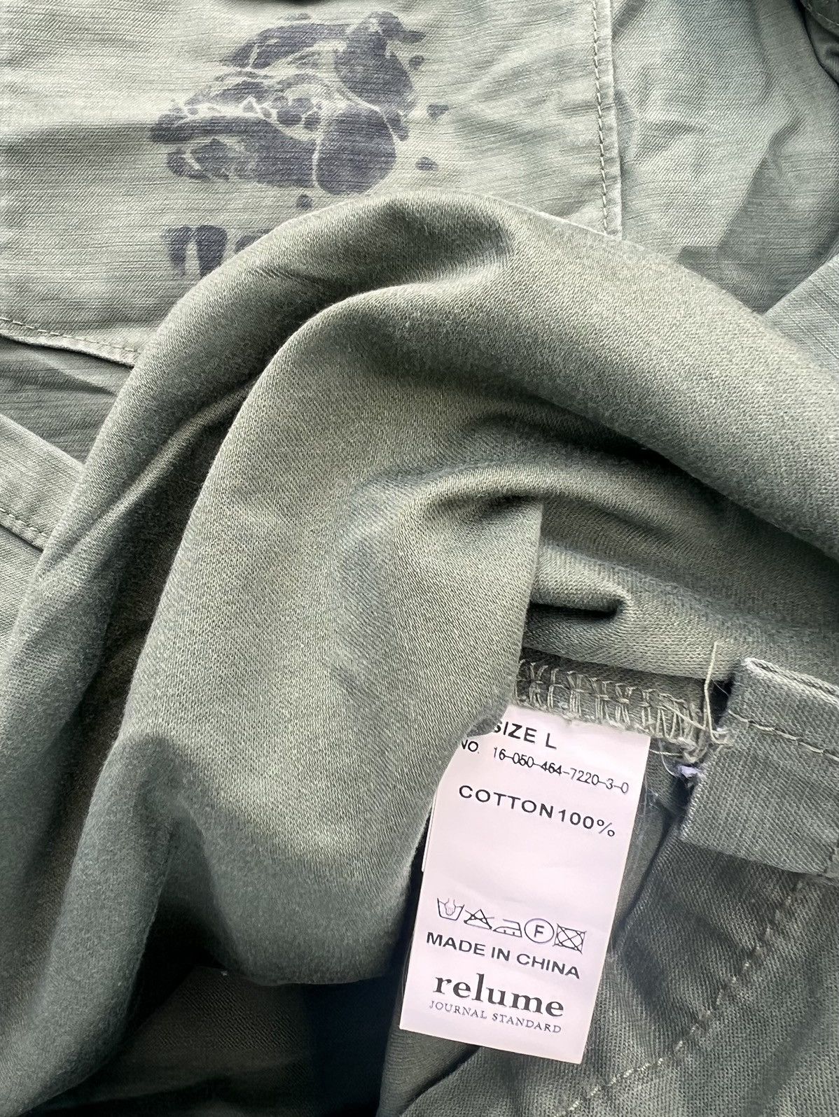 Journal Standard OG 50s Vtg USMC Fatique Shirt by Journal Standard Japan Size US L / EU 52-54 / 3 - 7 Thumbnail