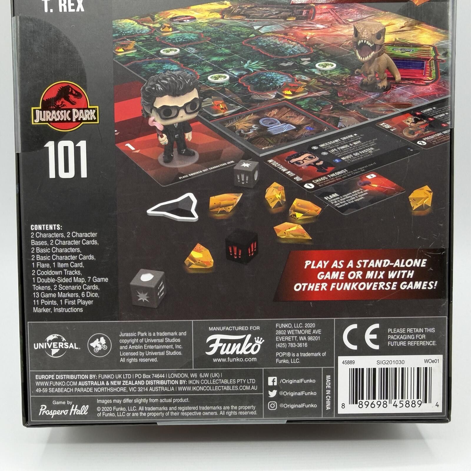 Other Funko Pop! Funkoverse Strategy Game Jurassic Park 101 2 Pack Size ONE SIZE - 7 Thumbnail