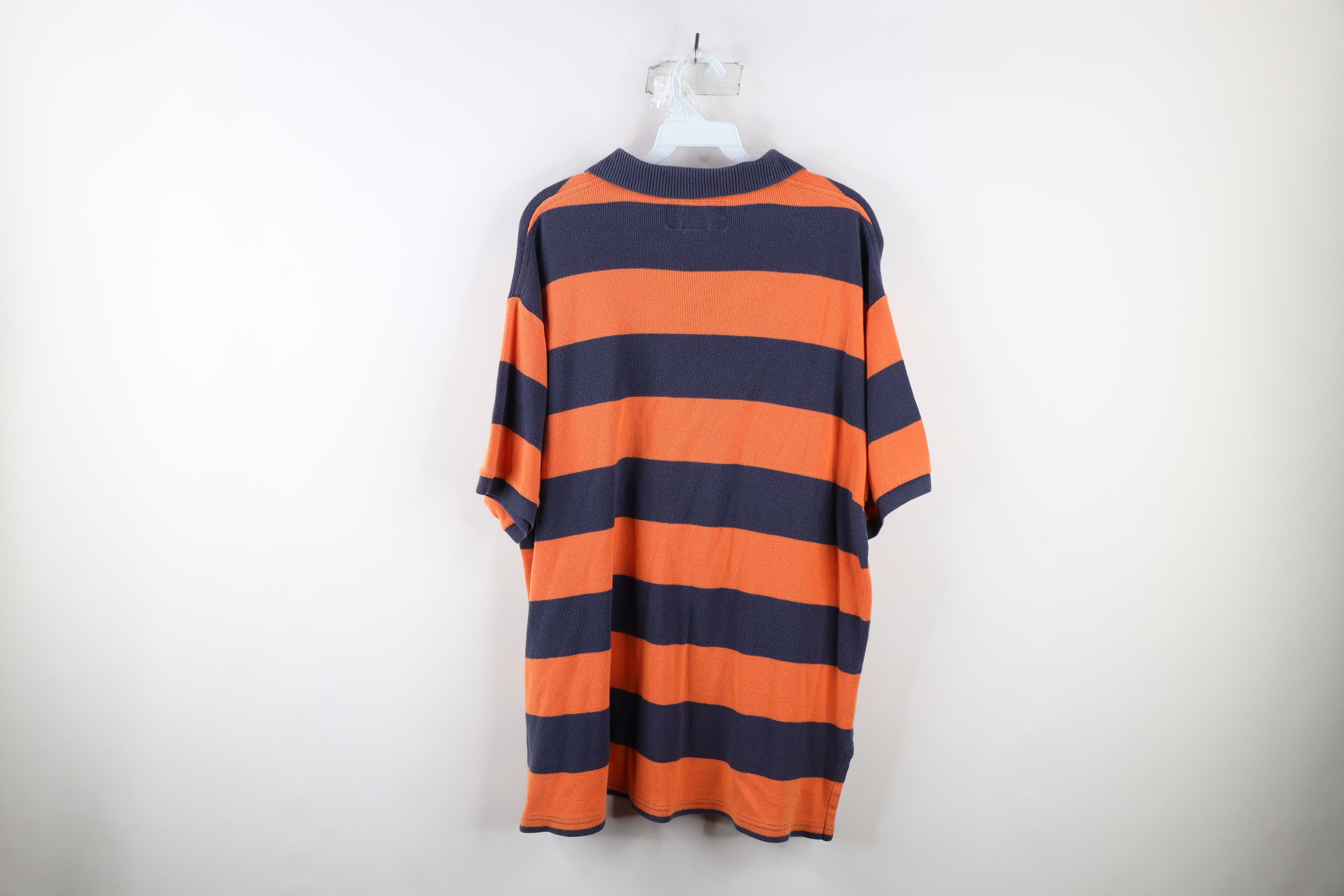 Ralph Lauren × Vintage Vintage 90s Polo Sport Ralph Lauren Thermal Knit Polo Shirt Size US L / EU 52-54 / 3 - 6 Thumbnail