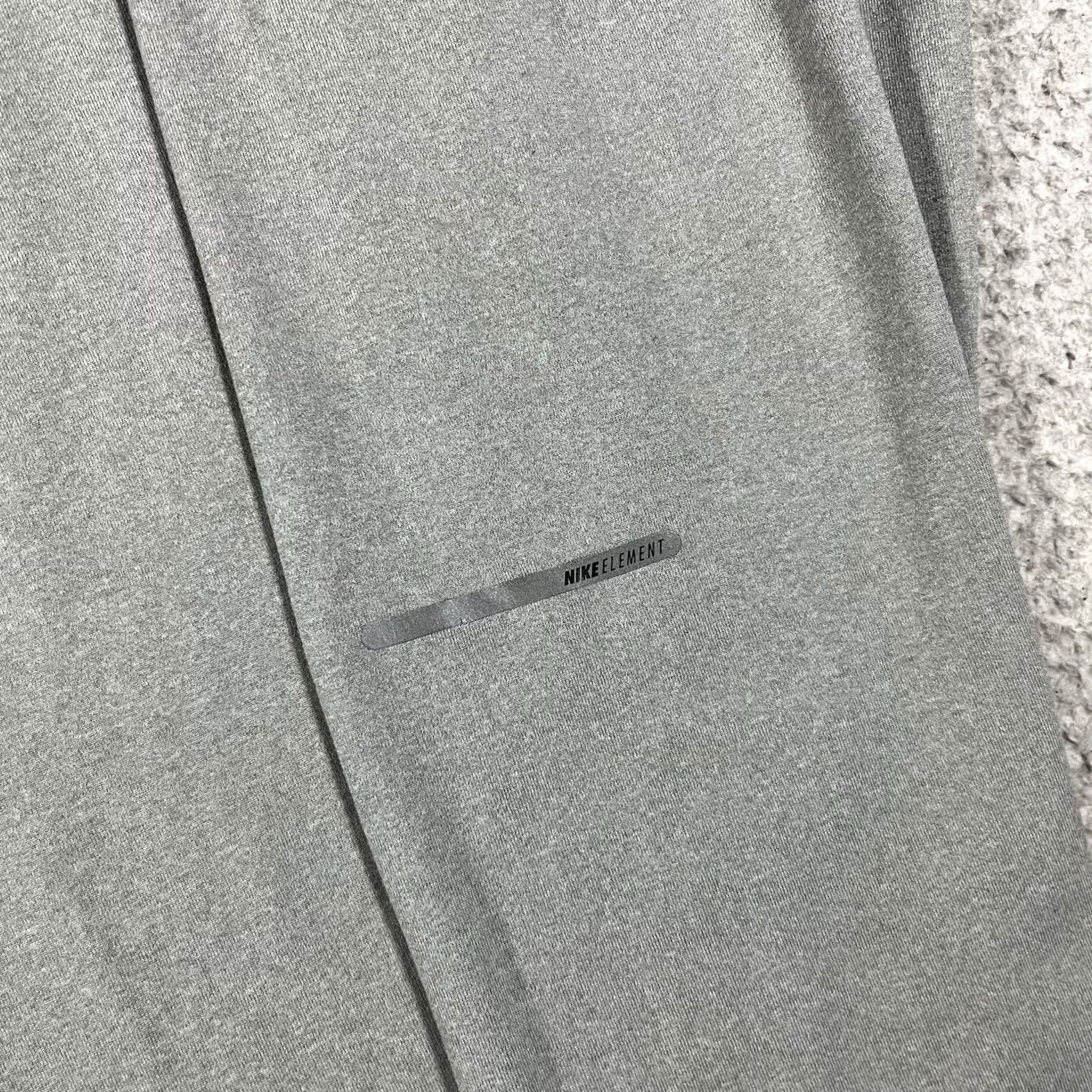 Nike Nike Dri-Fit 1/4 Zip Pullover Mens XL Gray Lightweight Running Active Size US XL / EU 56 / 4 - 3 Thumbnail