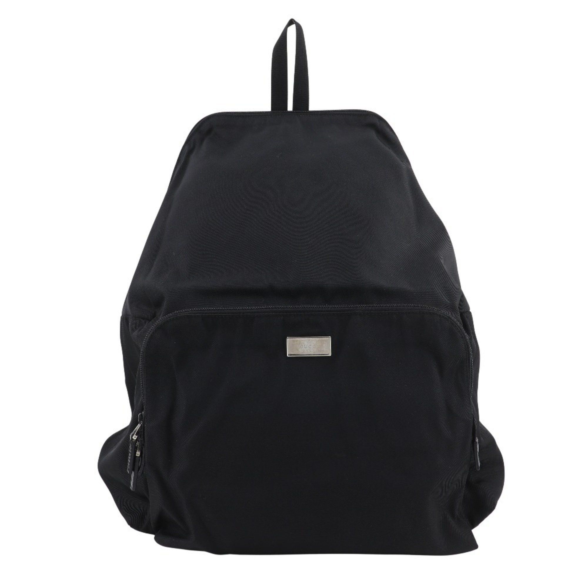 Gucci Backpack/Daypack 019.2058.0173.5 Nylon Canvas and Leather Black 2-Way Gucci Backpacks main image 3
