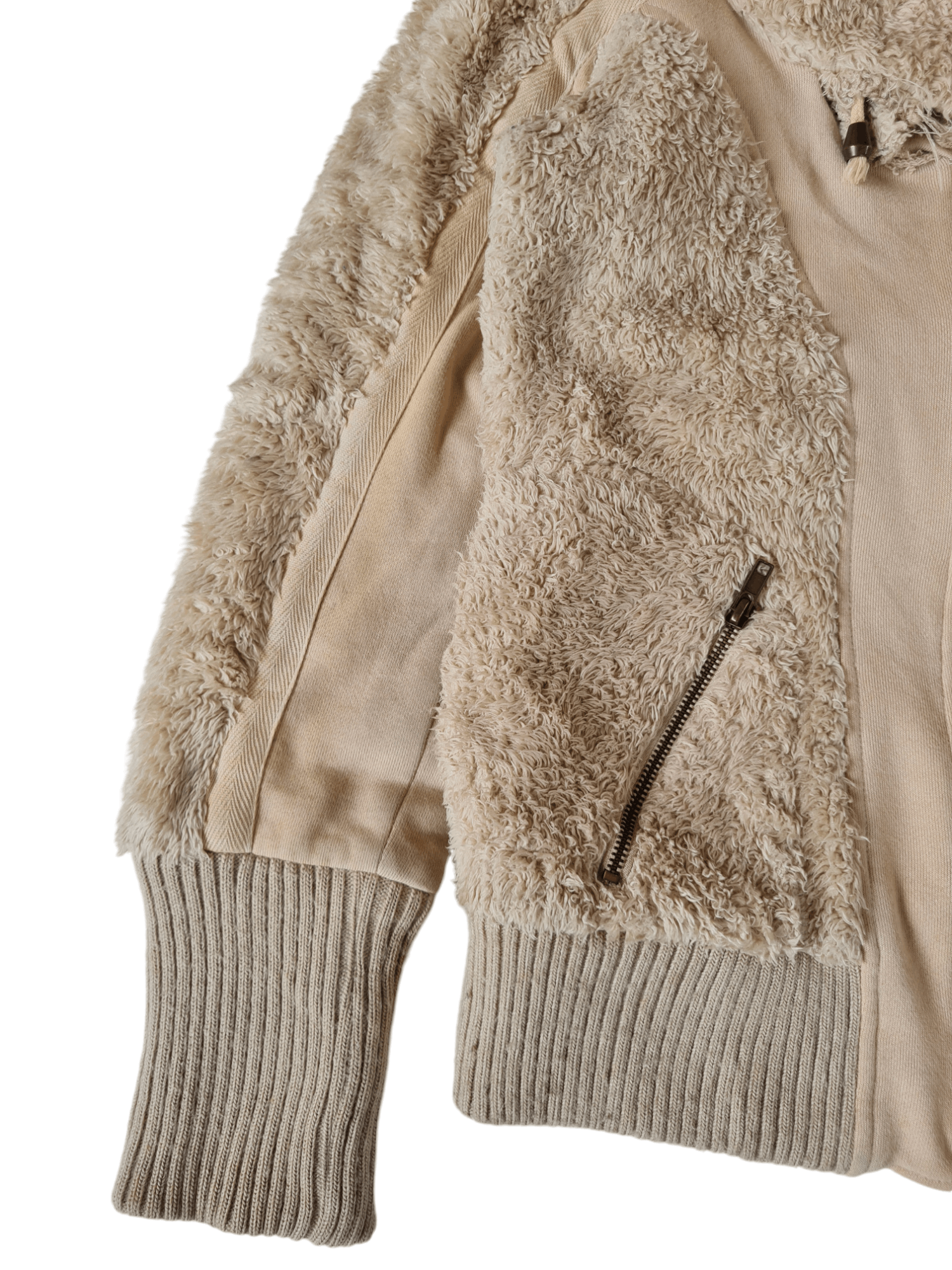 If Six Was Nine Vtg L.A Glitter Fur Jacket Size US L / EU 52-54 / 3 - 6 Thumbnail