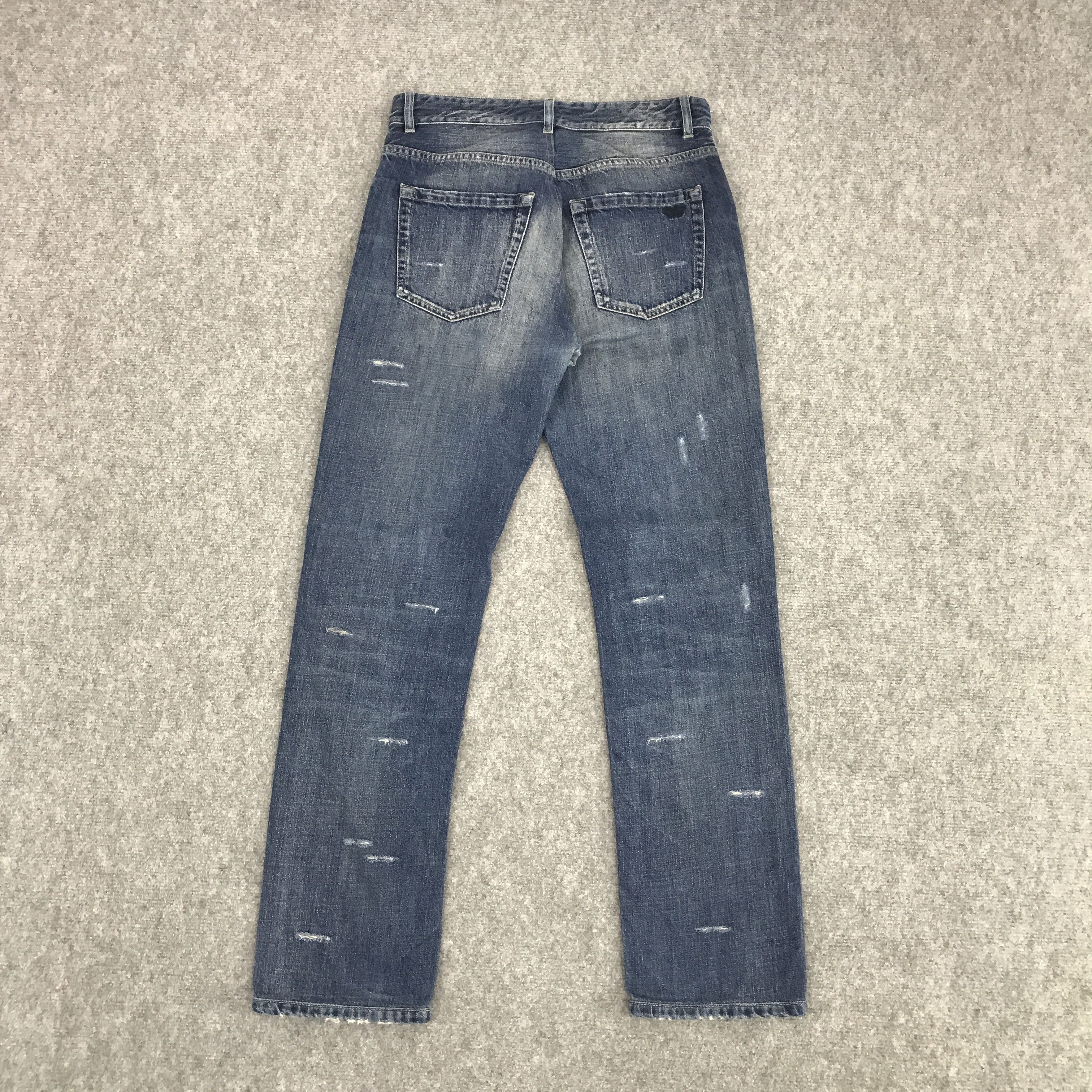 Bottega Veneta BOTTEGA VENETA DISTRESSED DENIM JEANS Size US 29 - 2 Thumbnail