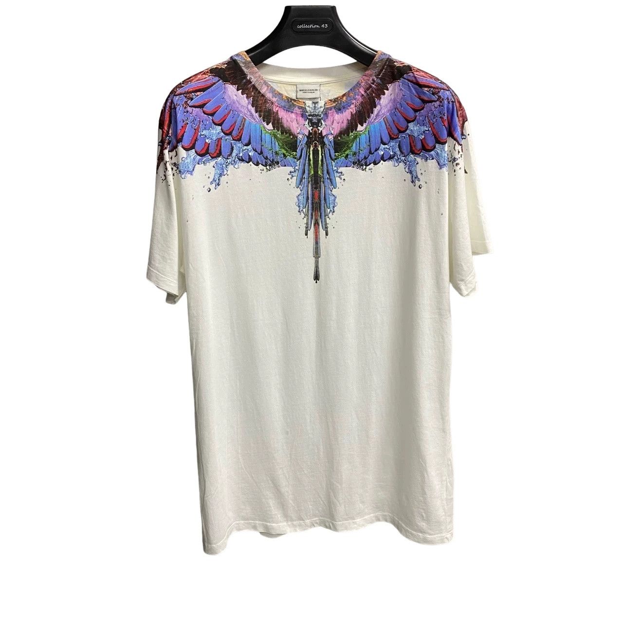 Marcelo Burlon Marcelo Burlon Water Droplet Wing Print T-Shirt XL Size US XL / EU 56 / 4 - 1 Thumbnail