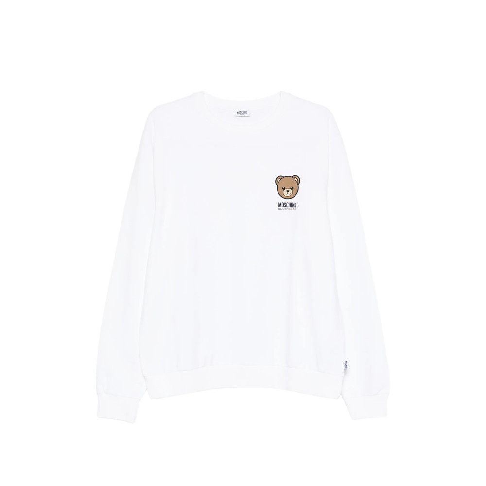 Moschino Moschino WHITE Sweaters & Knitwear - Sweatshirts Size US M / EU 48-50 / 2 - 1 Thumbnail