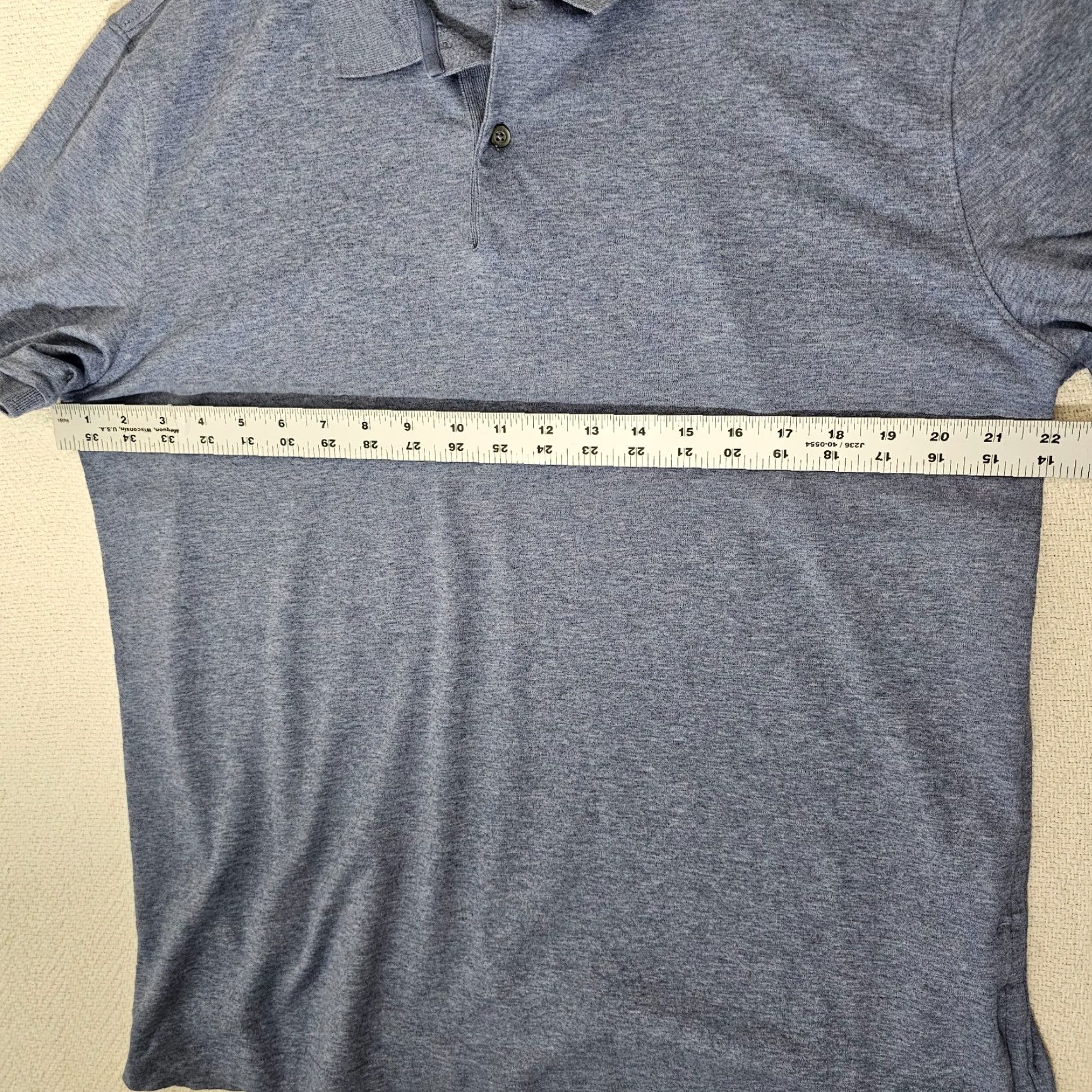 Banana Republic BANANA REPUBLIC Luxury Touch Polo Shirt Adult XL Blue Short Sleeve Casual Mens Size US XL / EU 56 / 4 - 5 Thumbnail