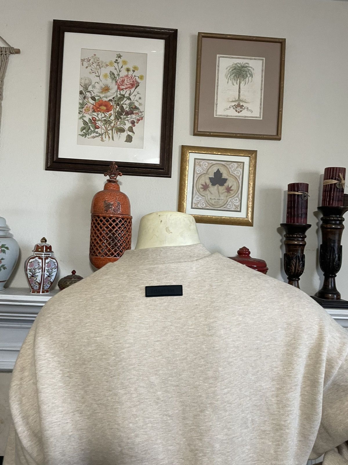 Essentials × Fear of God Crewneck oversized sweatshirt Size US M / EU 48-50 / 2 - 6 Thumbnail