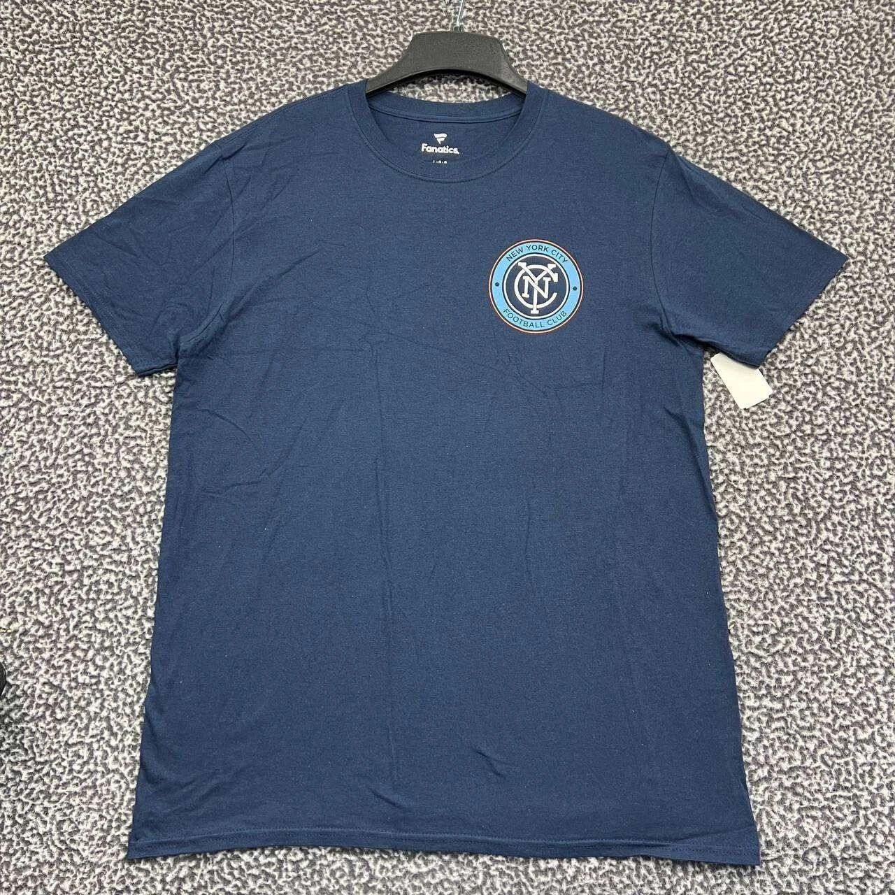 Other New York City FC Shirt Men Fanatics Short Sleeve Crew Neck L Size US L / EU 52-54 / 3 - 1 Thumbnail