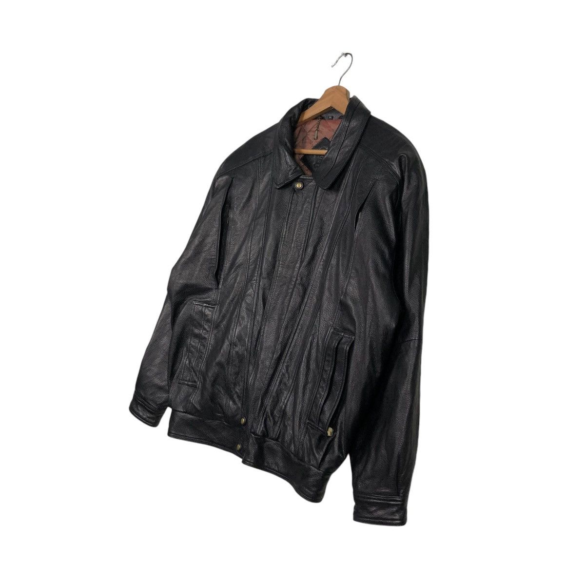 Aero Leathers VINTAGE BIKER GENUINE LEATHER JACKET ECHT LEDER ISSEY MIYAKE Size US M / EU 48-50 / 2 - 4 Thumbnail