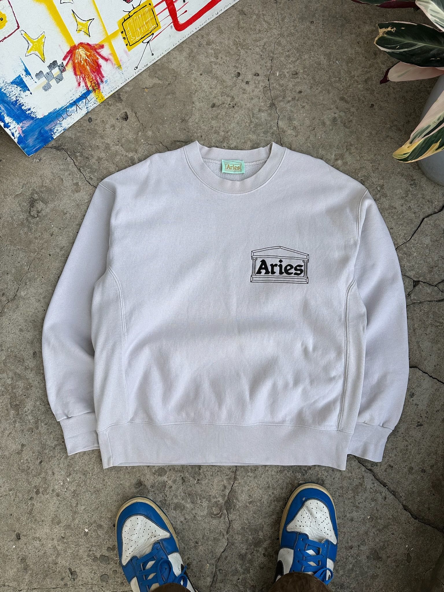 Aries Premium Temples Sweatshirt Size US M / EU 48-50 / 2 - 1 Thumbnail