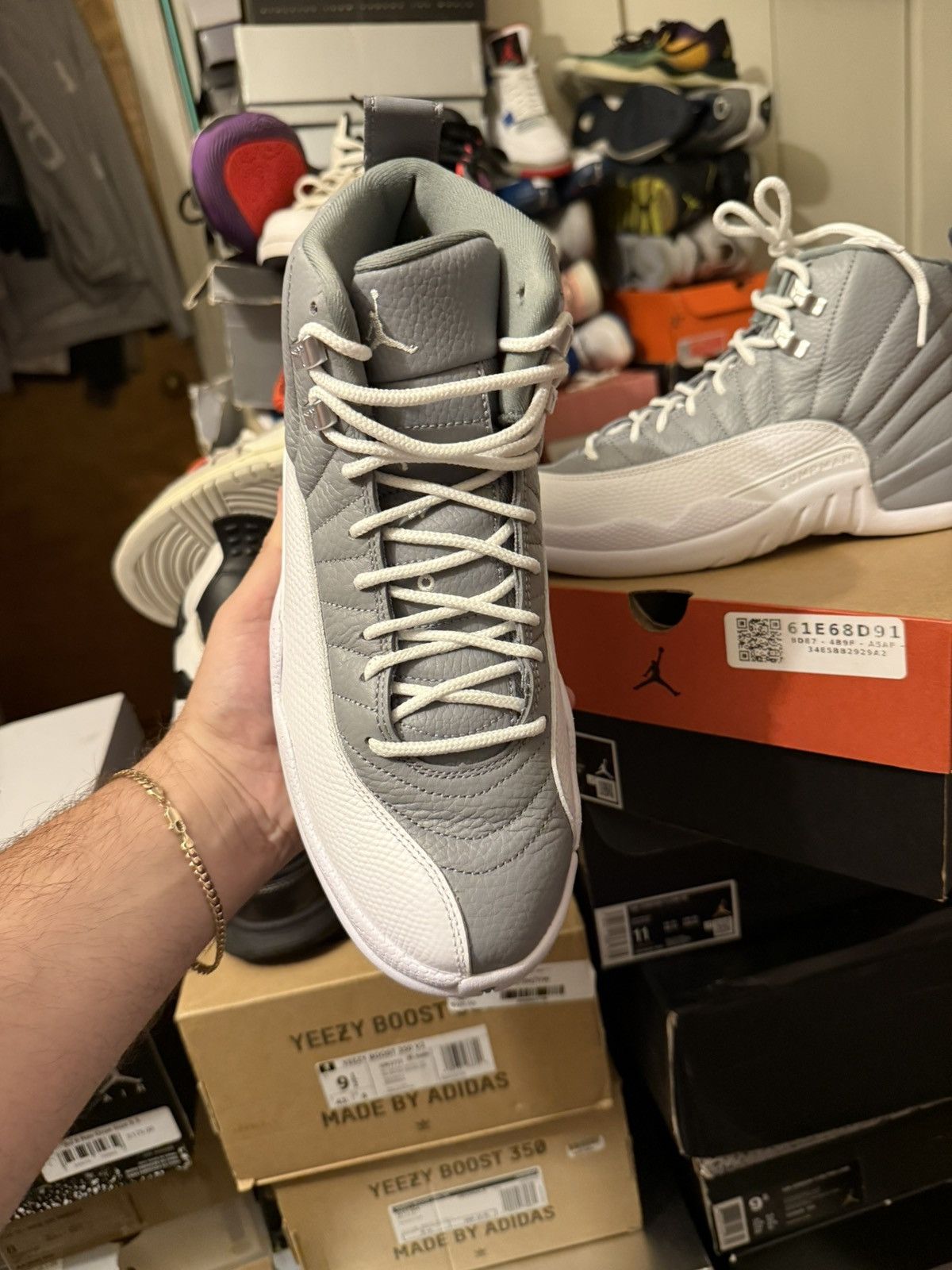 Jordan Brand Jordan retro 12 wolf grey size 8.5 Size US 8.5 / EU 41-42 - 2 Thumbnail