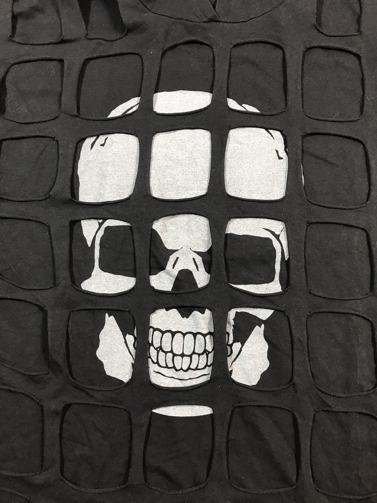 Japanese Brand × Vintage Oversized Long Sleeve Skull Shirt Size XL / US 12-14 / IT 48-50 - 4 Thumbnail